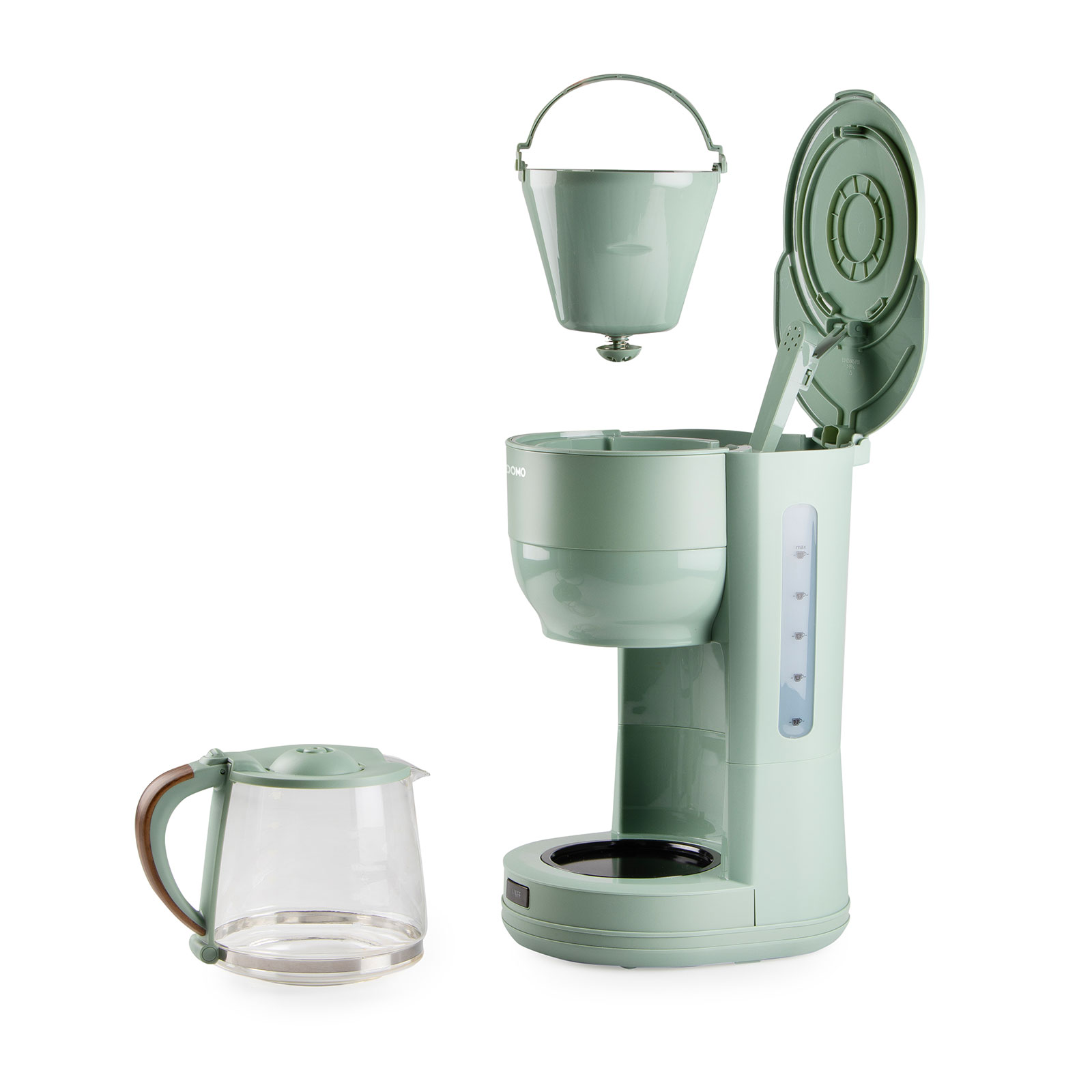 Domo DO755K Kaffeeautomat Grün