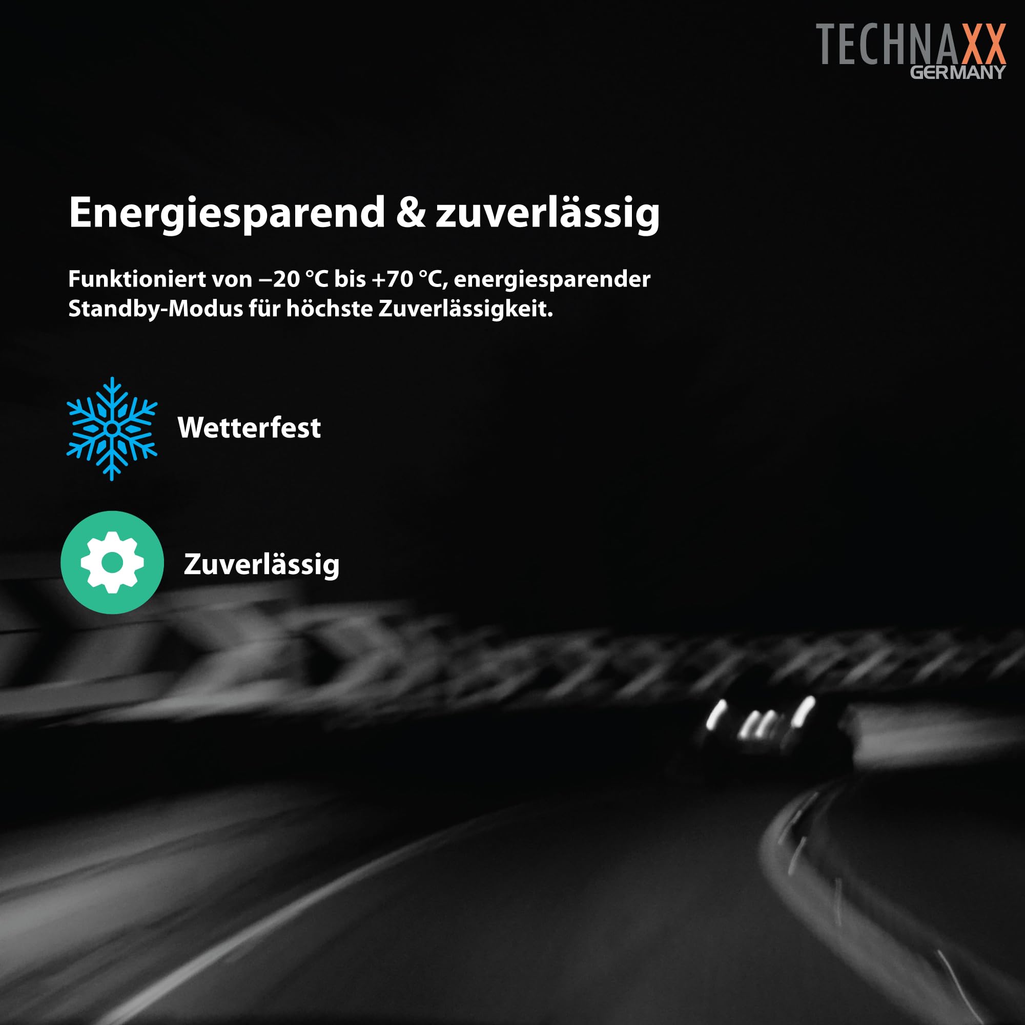 Technaxx Elektronische Parkscheibe mit Bewegungssensor – Digitale Parkuhr