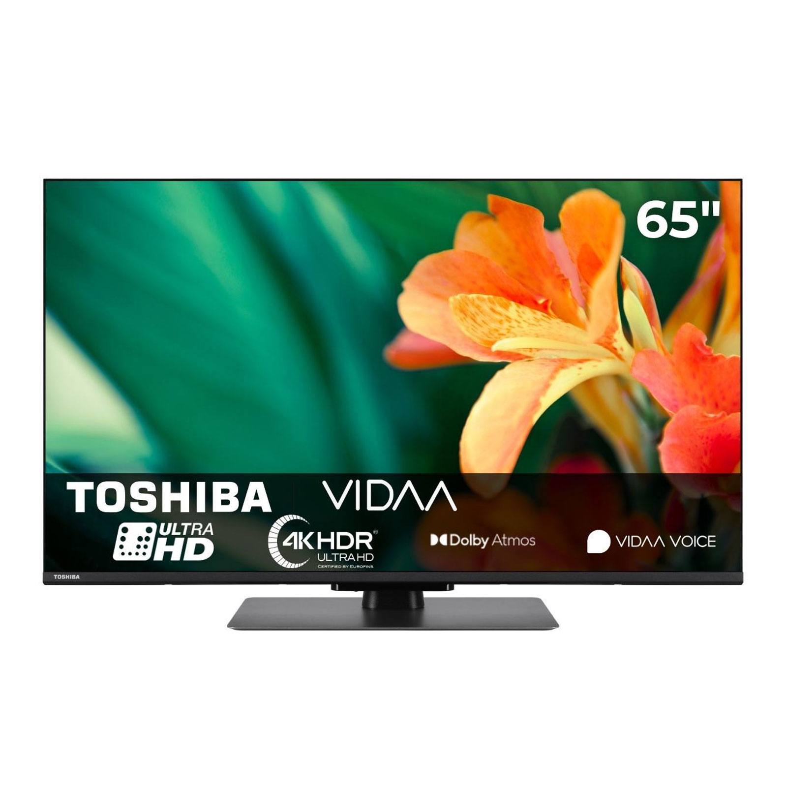 TOSHIBA 65UV6F68DA LED TV (65 Zoll (164 cm), 4K UHD, HDR, Smart TV, Sprachsteuerung (Alexa), Dolby Atmos, VIDAA)