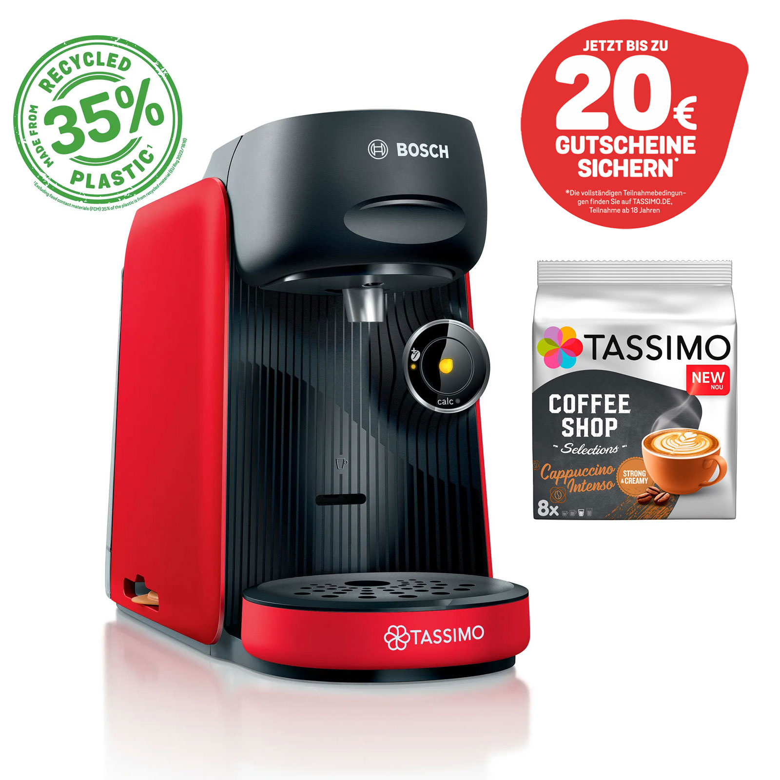 Bosch TAS16xx TASSIMO Multi-Getränke-Autom. FINESSE 