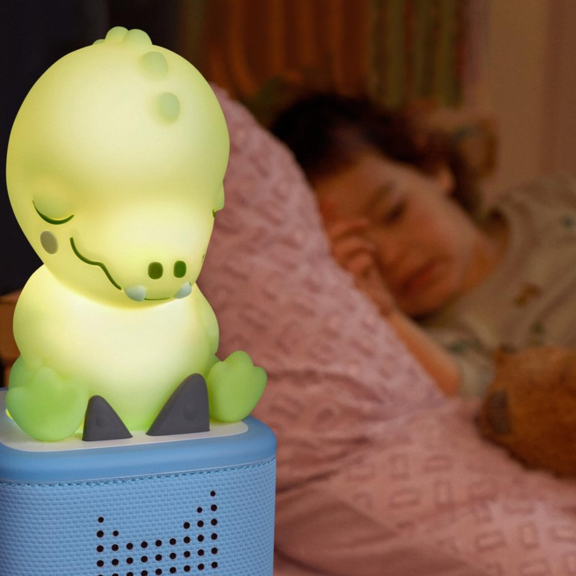 tonies Nachtlicht Schlummerkrokodil – Einschlafhilfe mit Licht & Musik