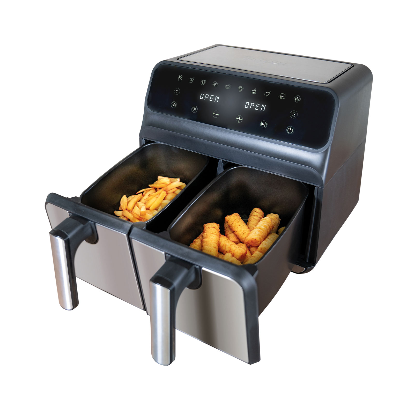 Unold 58685 Twin Zone Heißluft Heißluftfritteuse