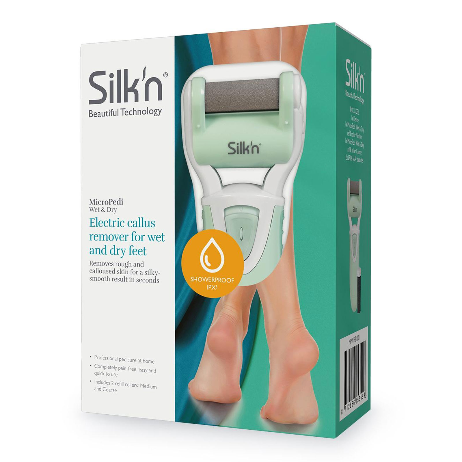 Silk`n MicroPedi MPW1PE1001 + Nachfüllpackung