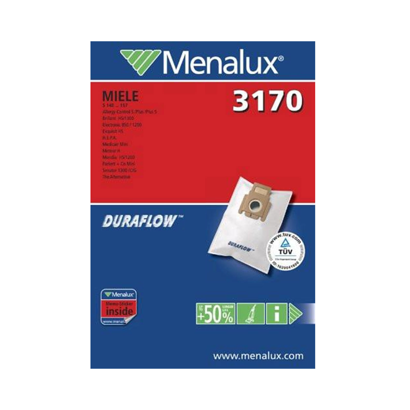 Menalux 3170 Staubbeutel Menalux 3170 Staubbeutel