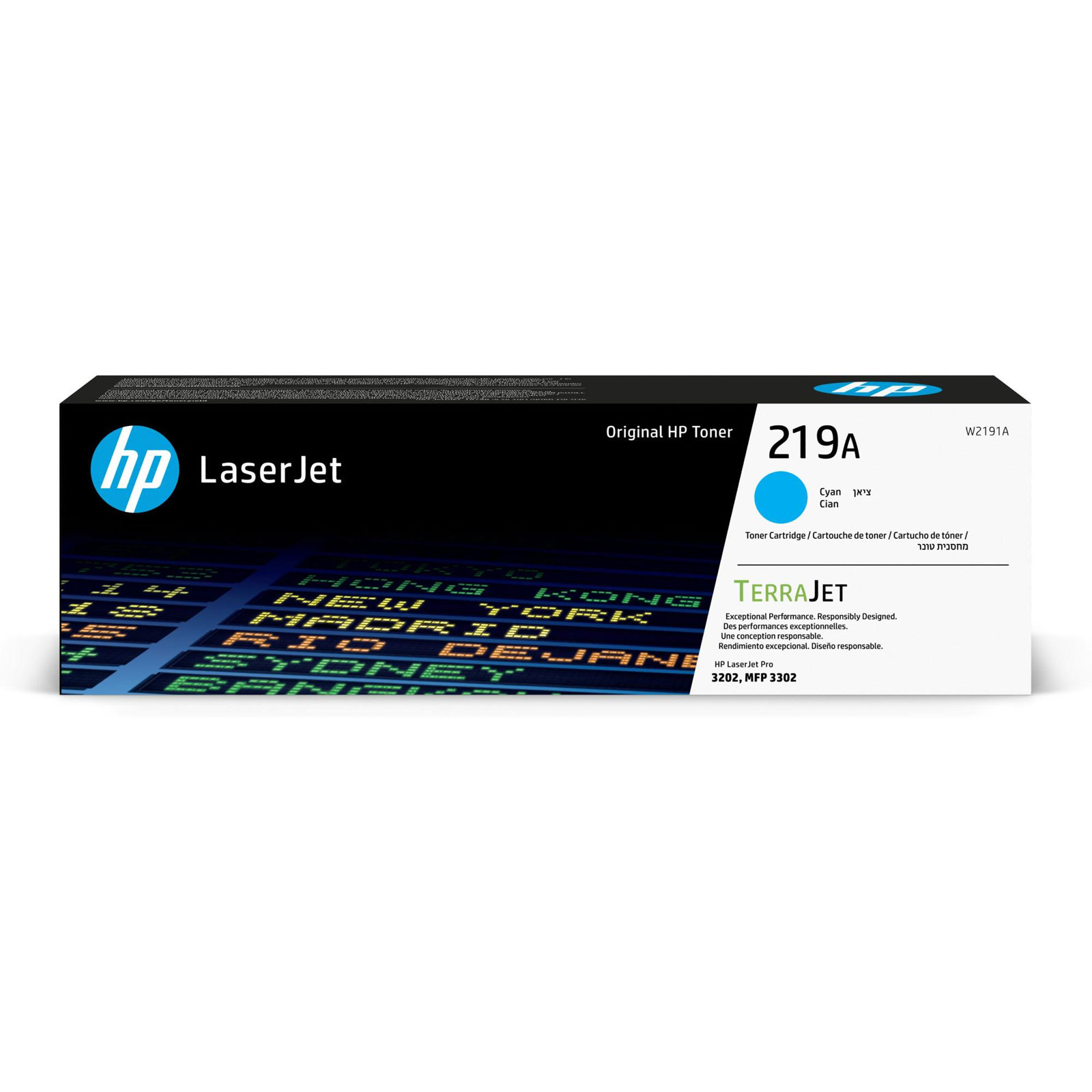 HP 219A Cyan Original LaserJet-Tonerkartusche