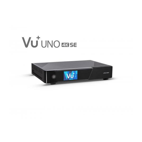 VU+ Uno 4K SE  1x DVB-S2 FBC Twin Tuner Linux Receiver UHD 2160p