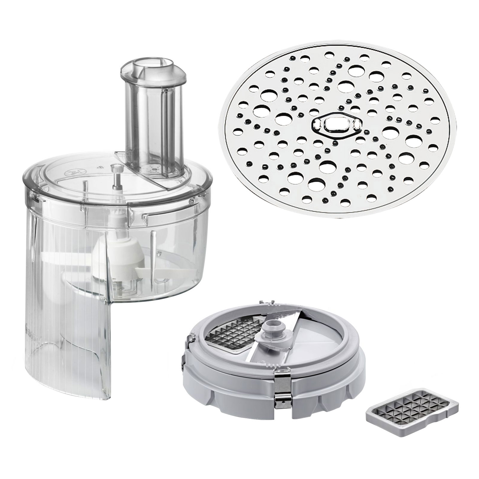 Bosch Küchenmaschinen Zubehör Set  MUZ5CC2 + MUZ45RS1 