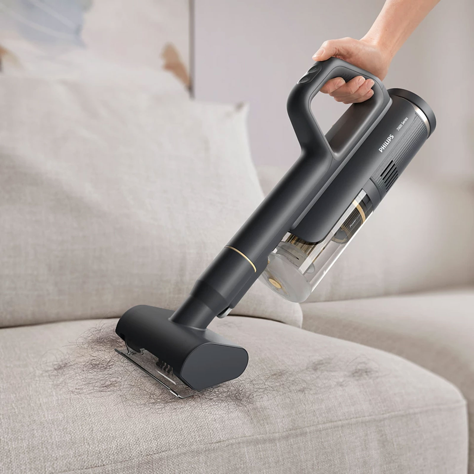 Philips XW7264/11 AquaTrio Nass- und Trockensauger (7000 Series, 21,6 V, für Tierhaare geeignet, bis zu 25 min. Laufzeit)