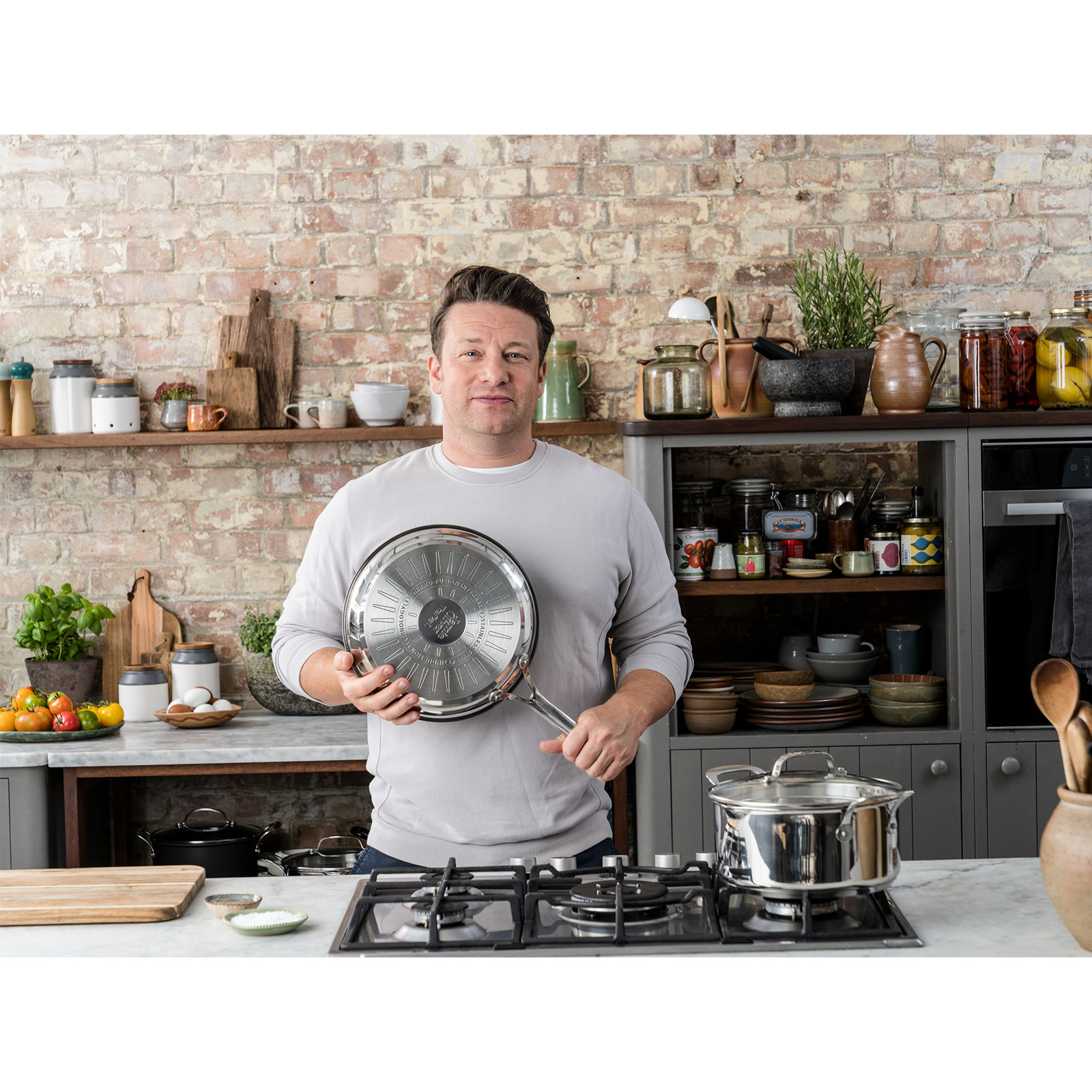 Tefal Jamie Oliver COOKS CLASSIC All-in-One Servierpfanne m.D. 30cm