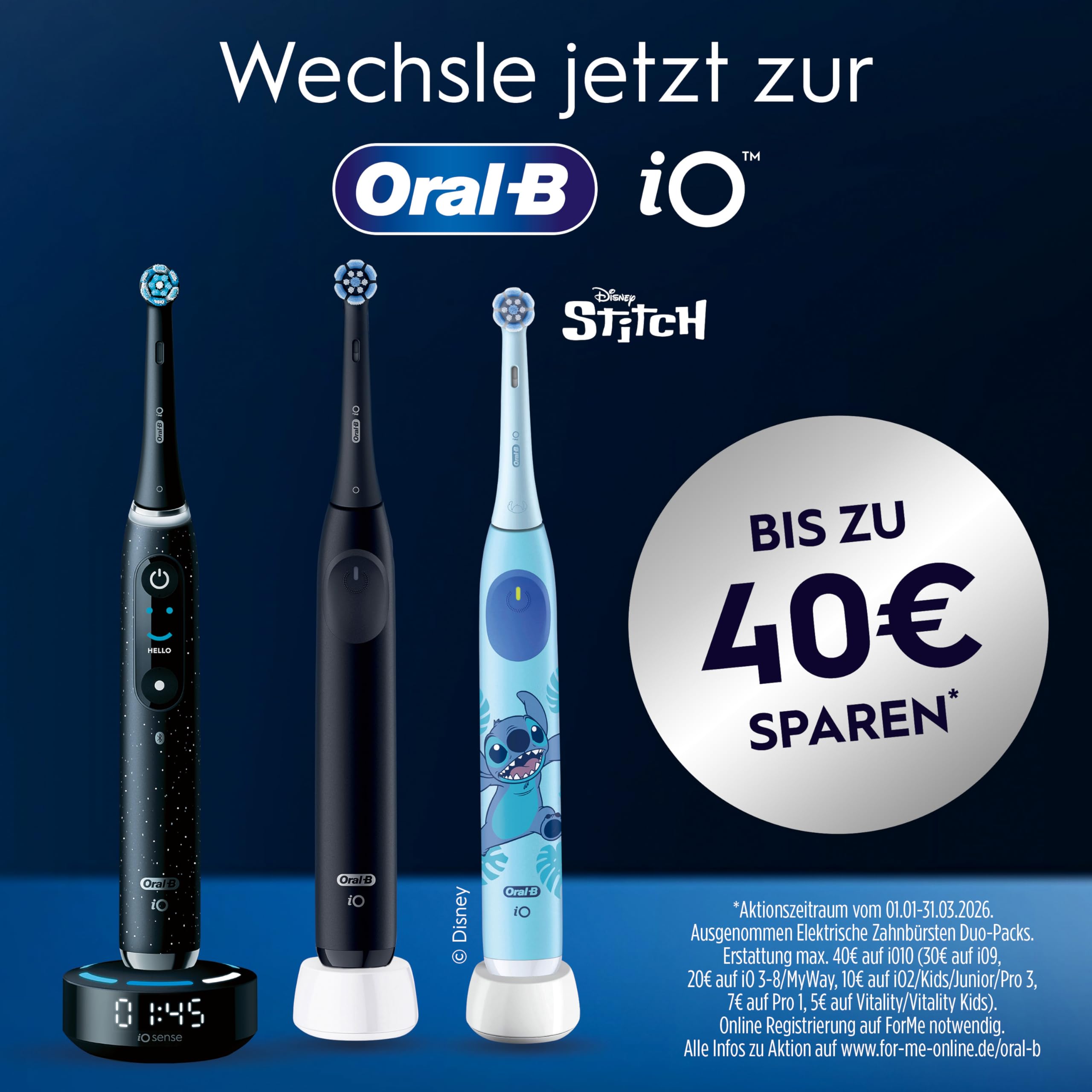 Oral-B iO Series 10 Elektrische Zahnbürste — Electric Toothbrush