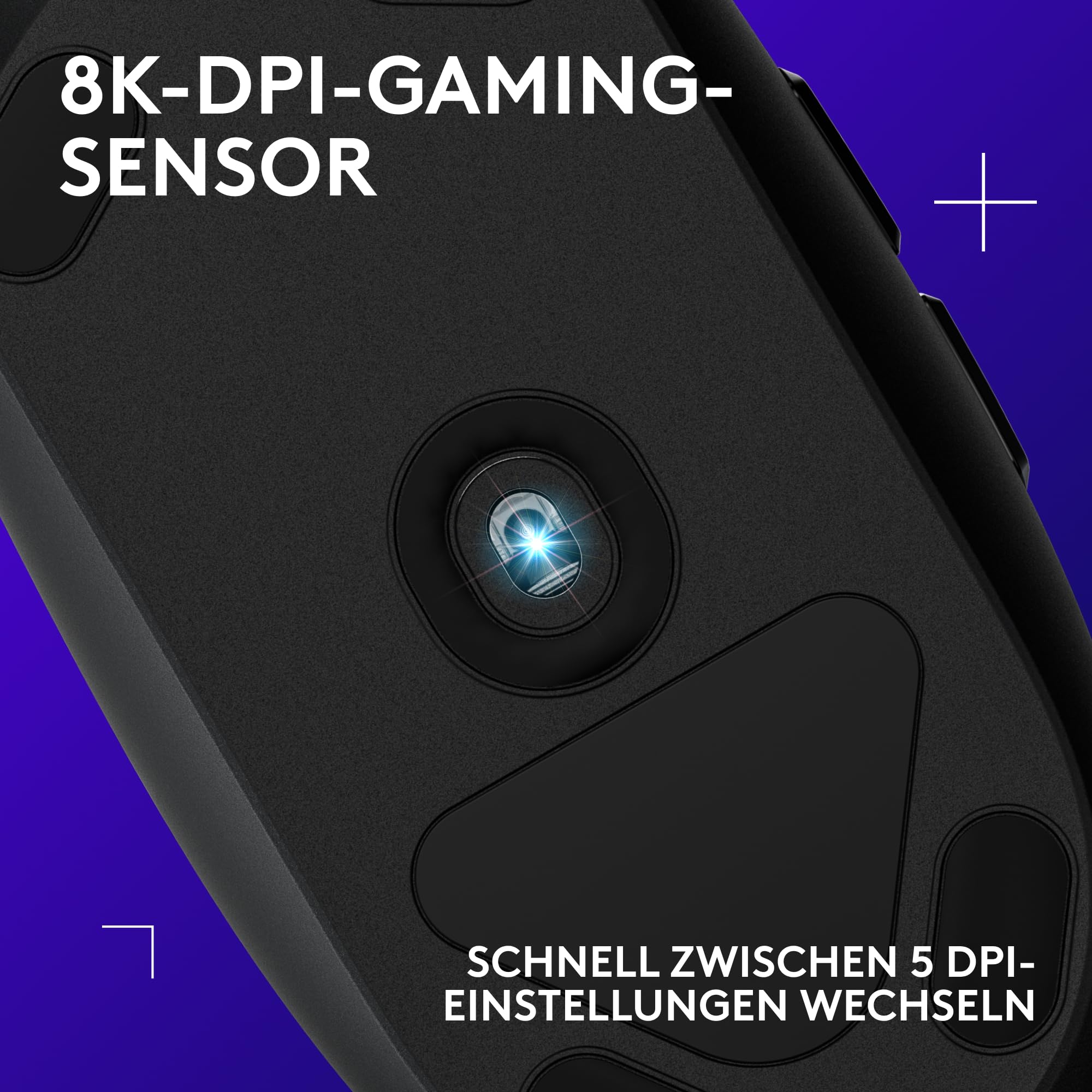 Logitech G203 Gaming-Maus mit anpassbarer LIGHTSYNC RGB-Beleuchtung