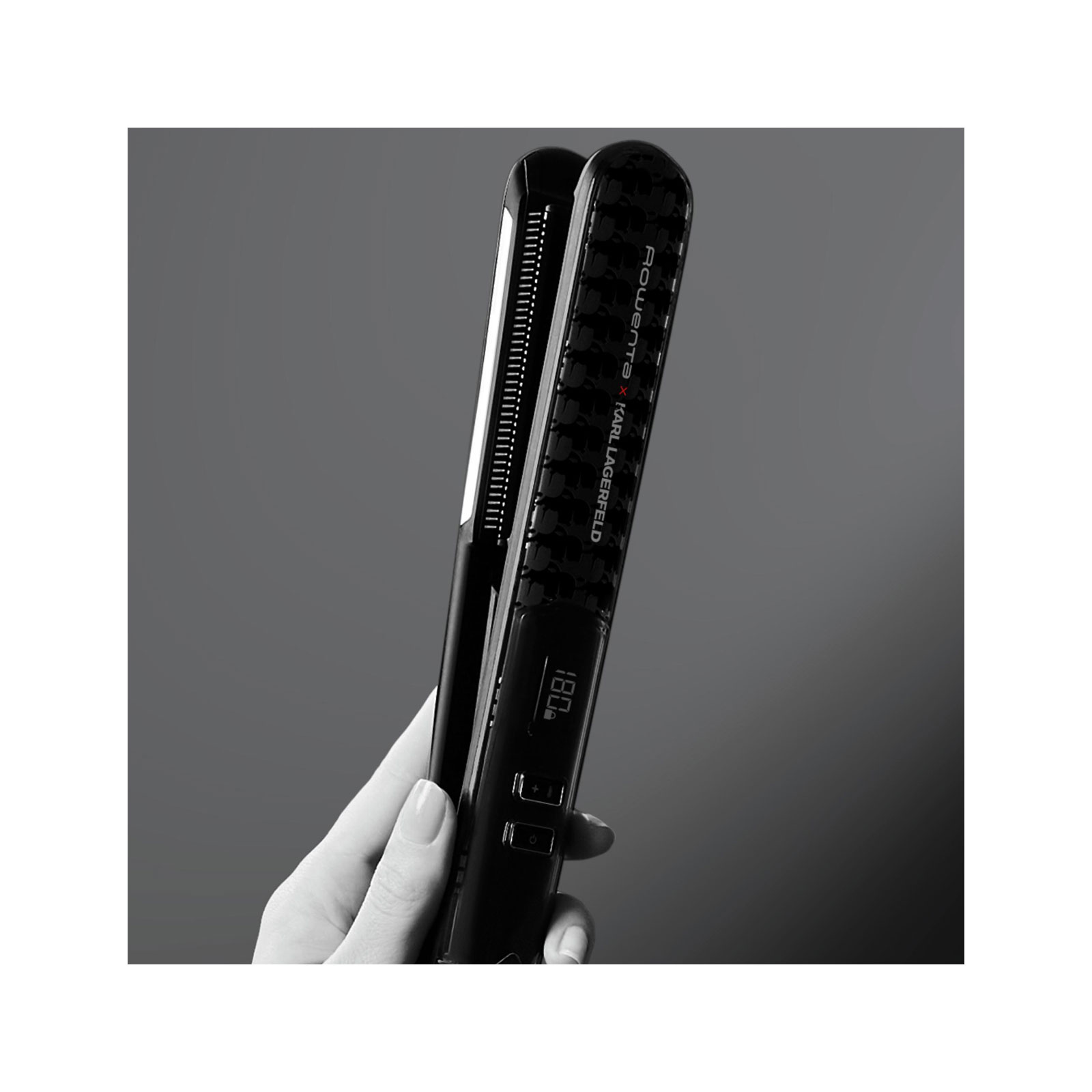 ROWENTA SF466L Rowenta x KARL LAGERFELD K/ Pro Stylist Haarglätter