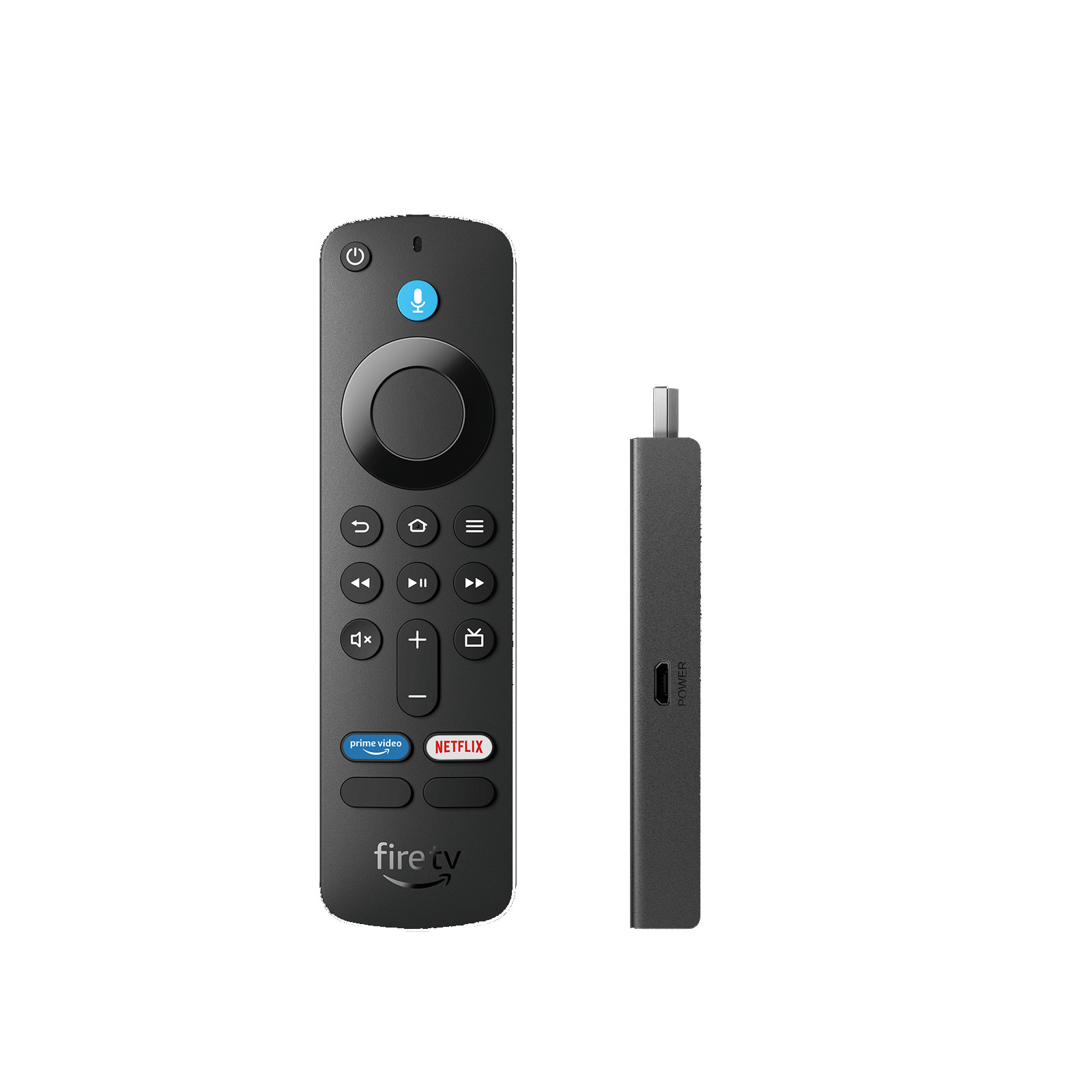 Amazon Fire TV Stick HD, Schwarz Streaming-Player (Free- und Live-TV, Alexa-Sprachfernbedienung, Smart-Home-Steuerung, HD-Streaming)