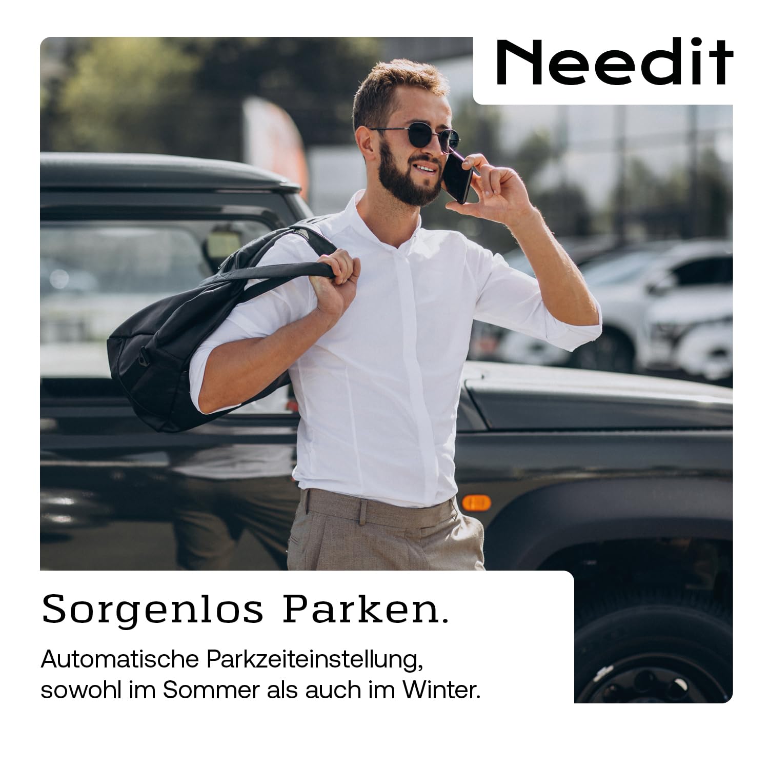 Needit elektronische Parkscheibe Park Lite One I automatische Parkscheibe