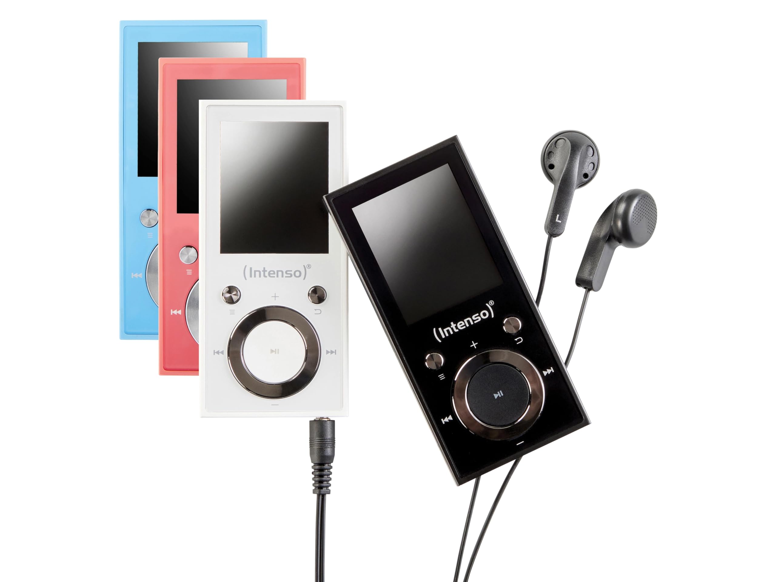 Intenso Video Scooter BT 16 GB blau MP3-Player Bluetooth Farbdisplay Akku