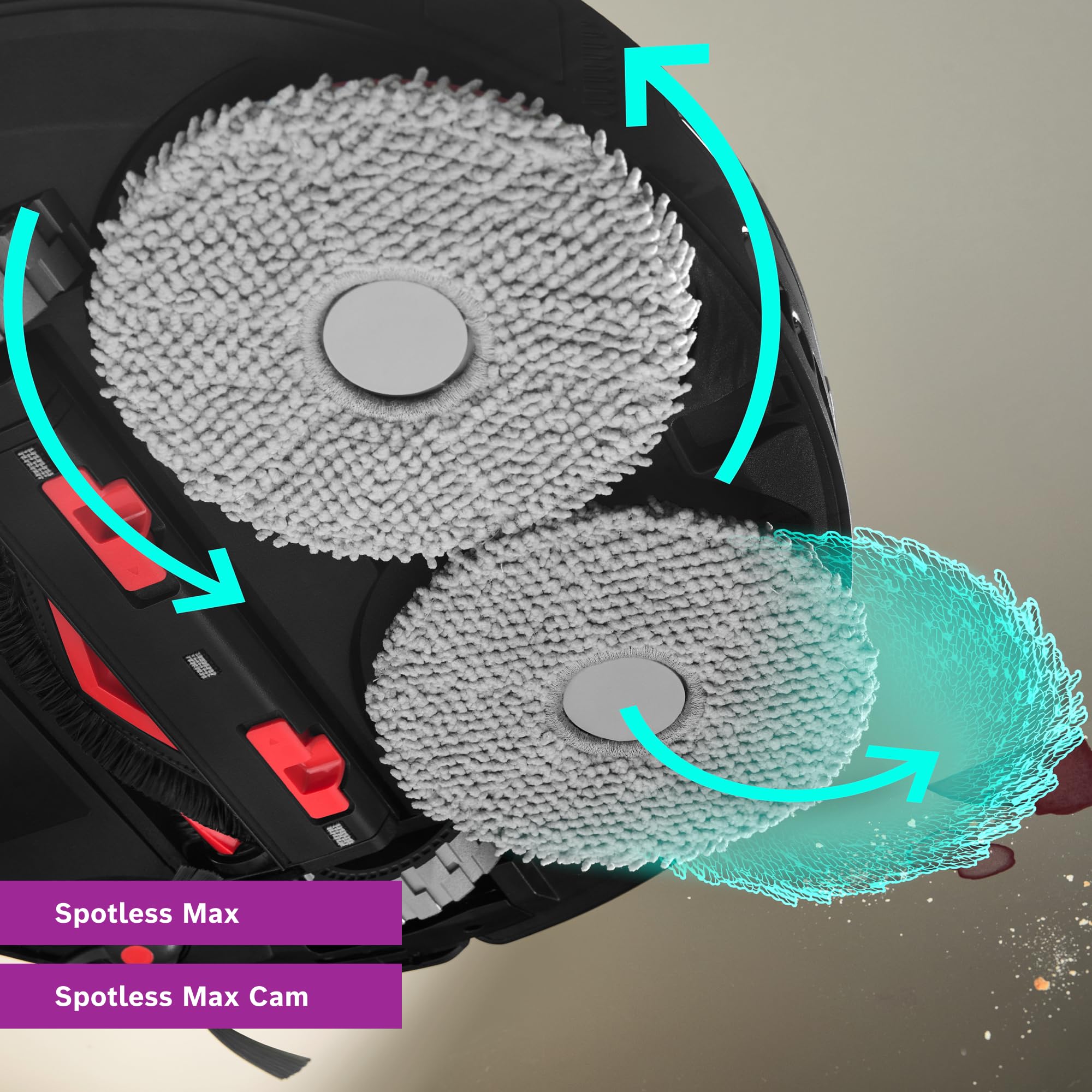 Bosch Wischpads BHZRMP3 für Spotless Max und Spotless Max Cam Saugroboter