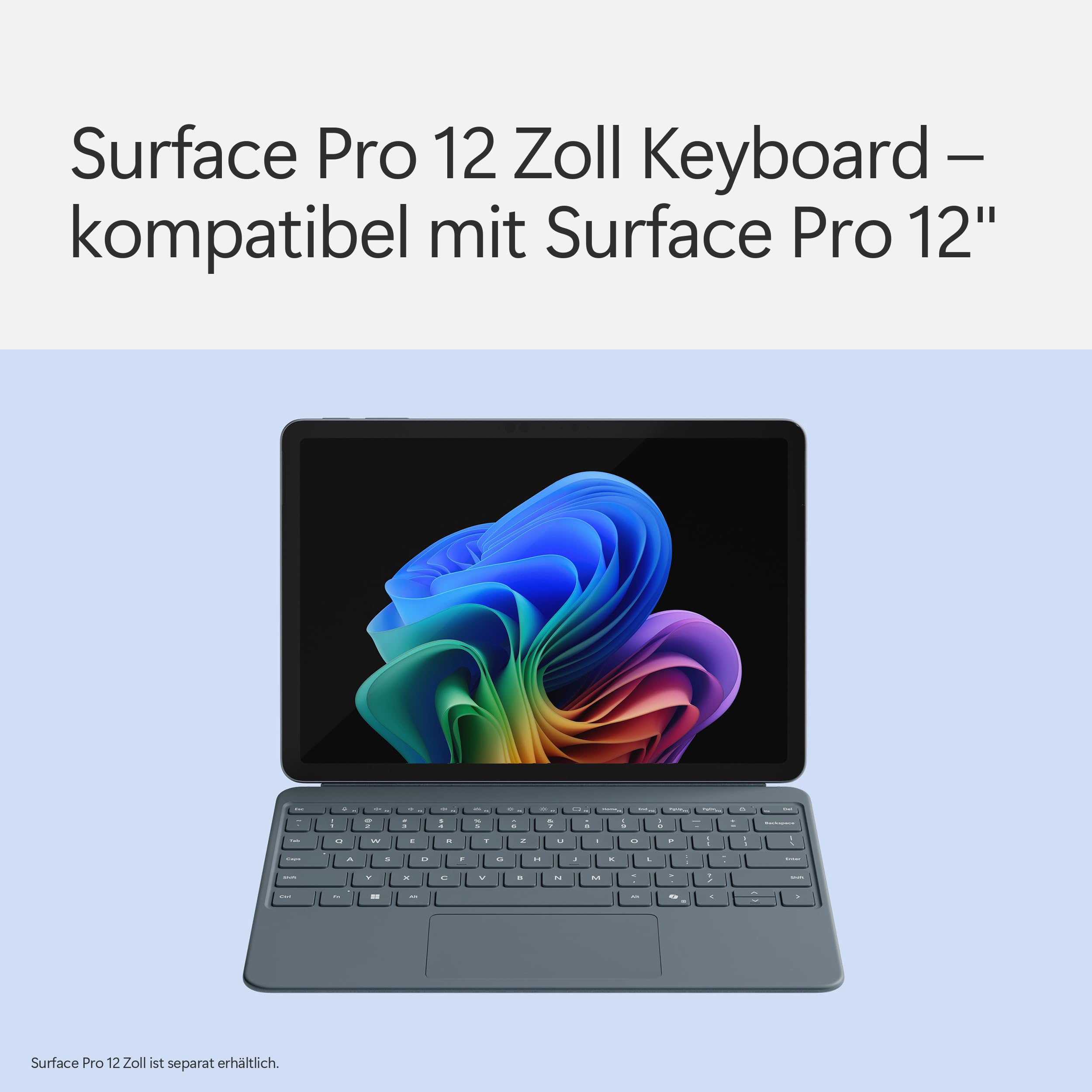Microsoft Surface Pro 12" Keyboard mit Slim Pen