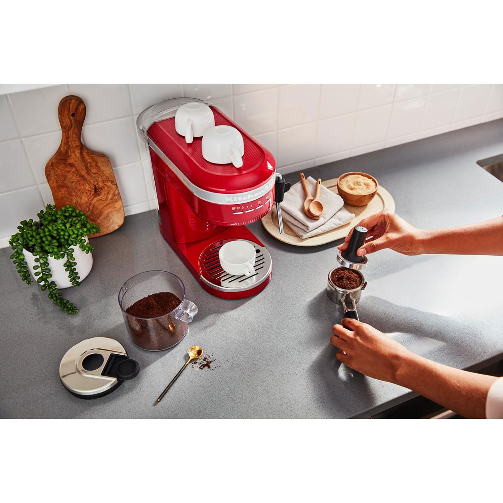 KitchenAid ARTISAN 5KES6503ECA Siebträger-Espressomaschine