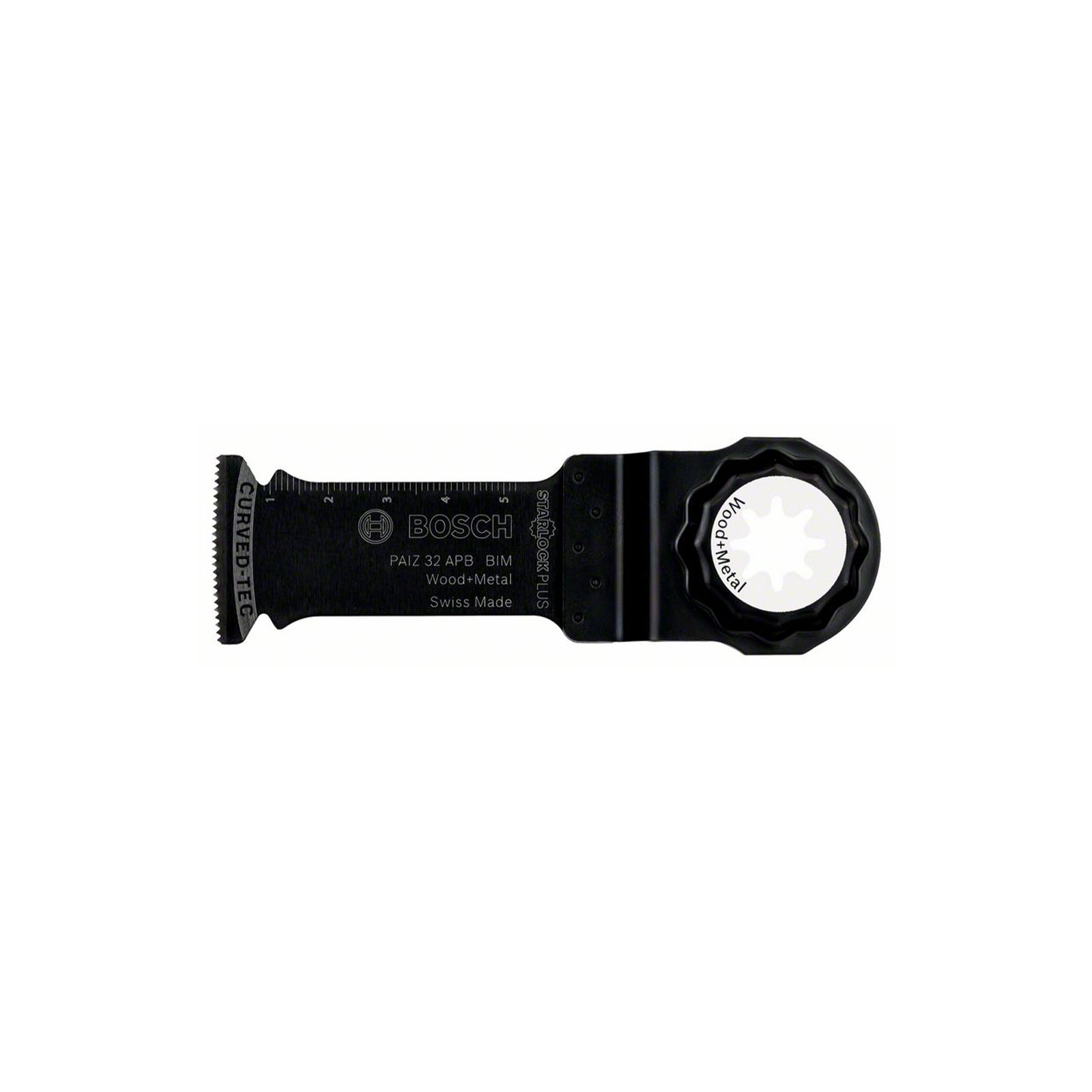Bosch Professional BIM Tauchsaegeblatt PAIZ 32 APB, Wood and Metal, 60 x 32 mm