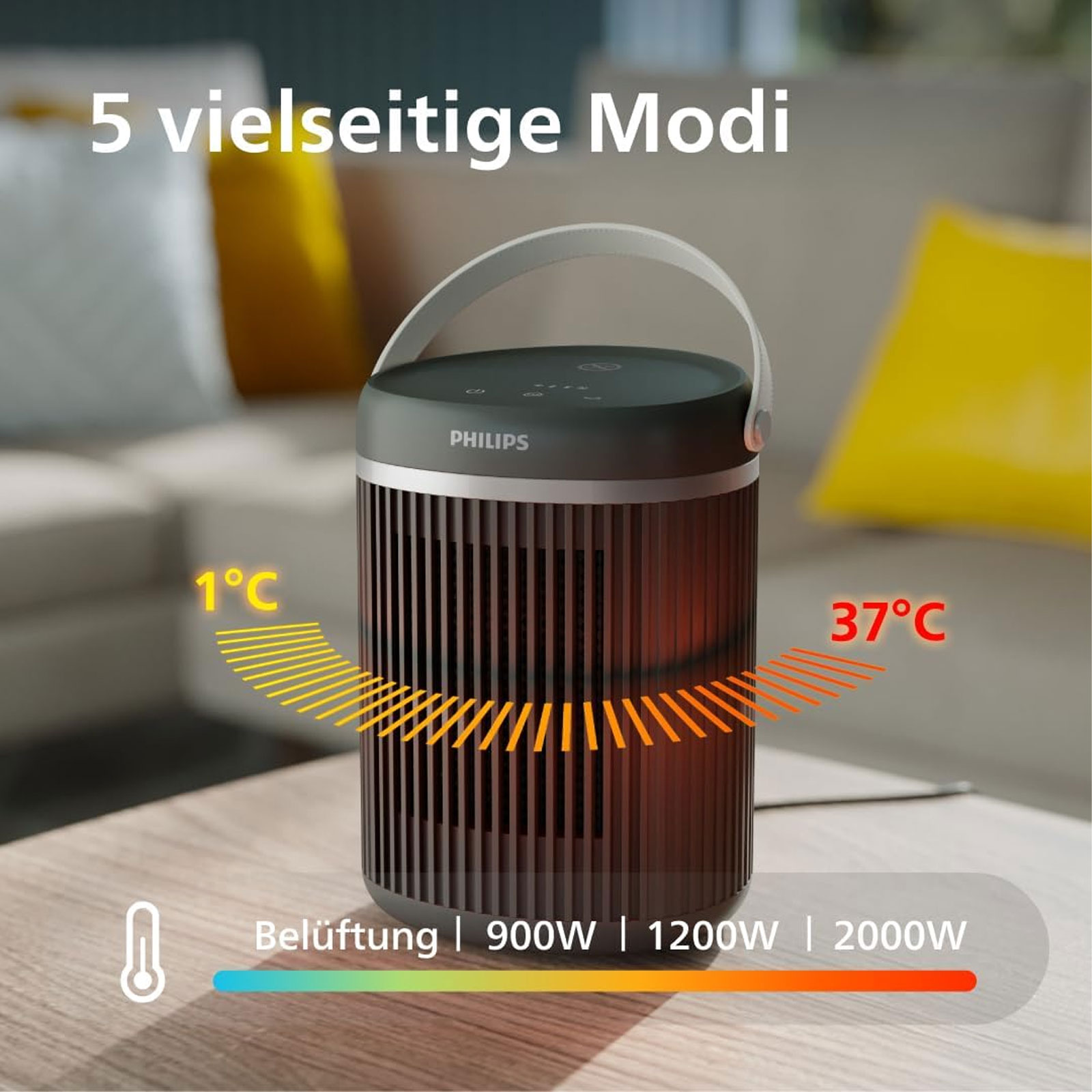 Philips CX3120/01 Smart Keramik-Heizlüfter