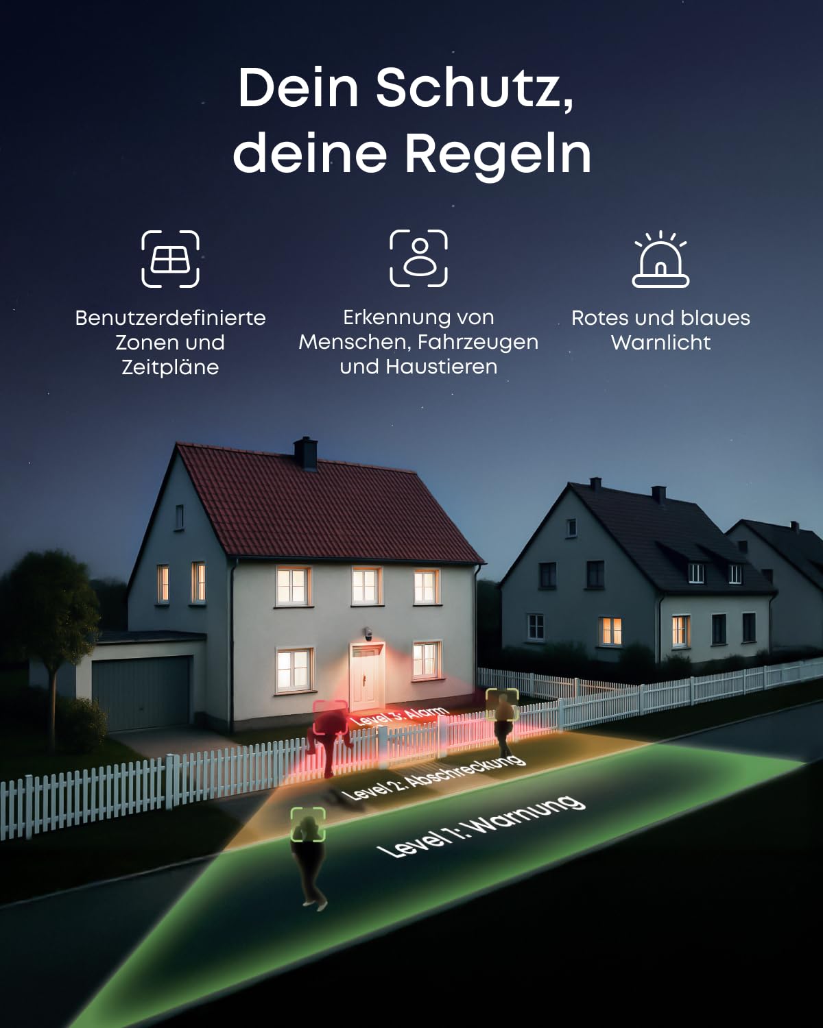 eufy PoE NVR Security System S4, 2× Bullet-PTZ-Kameras