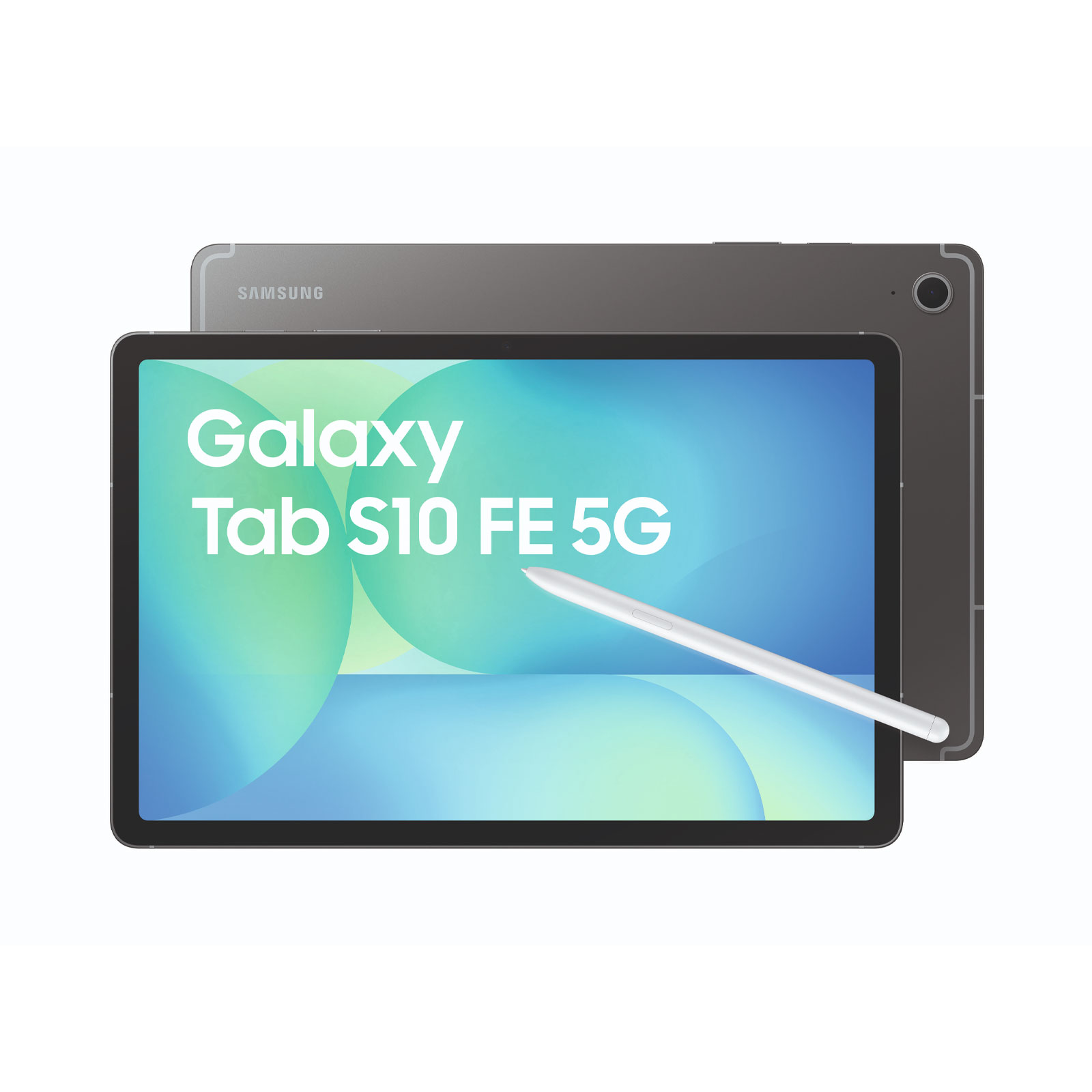 Samsung Galaxy Tab S10 FE 128GB 5G, Gray Tablet (10,9 Zoll, mit S Pen Eingabestift)