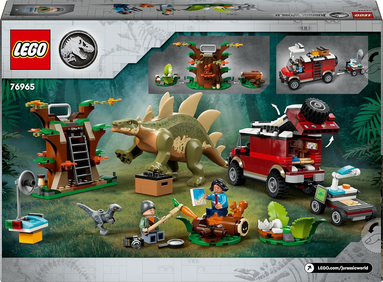 LEGO Jurassic World Dinosaurier-Missionen: Entdeckung des Stegosaurus 76965