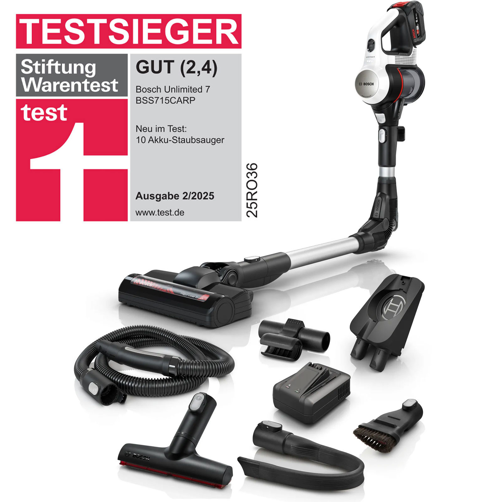 Bosch BSS715CARP Akku-Staubsauger, Unlimited 7 Bosch BSS715CARP Akku-Staubsauger, Unlimited 7