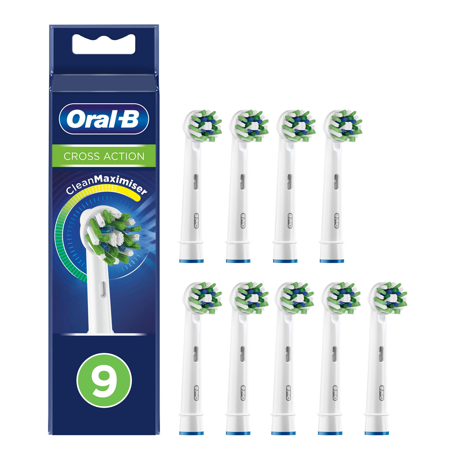 Oral-B CrossAction  Aufsteckbürsten Oral-B CrossAction  Aufsteckbürsten