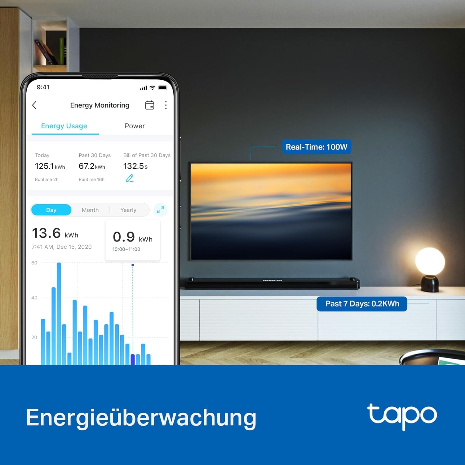 Tapo Nano Smart WLAN Steckdose Tapo P115 Smart Home Alexa Steckdose