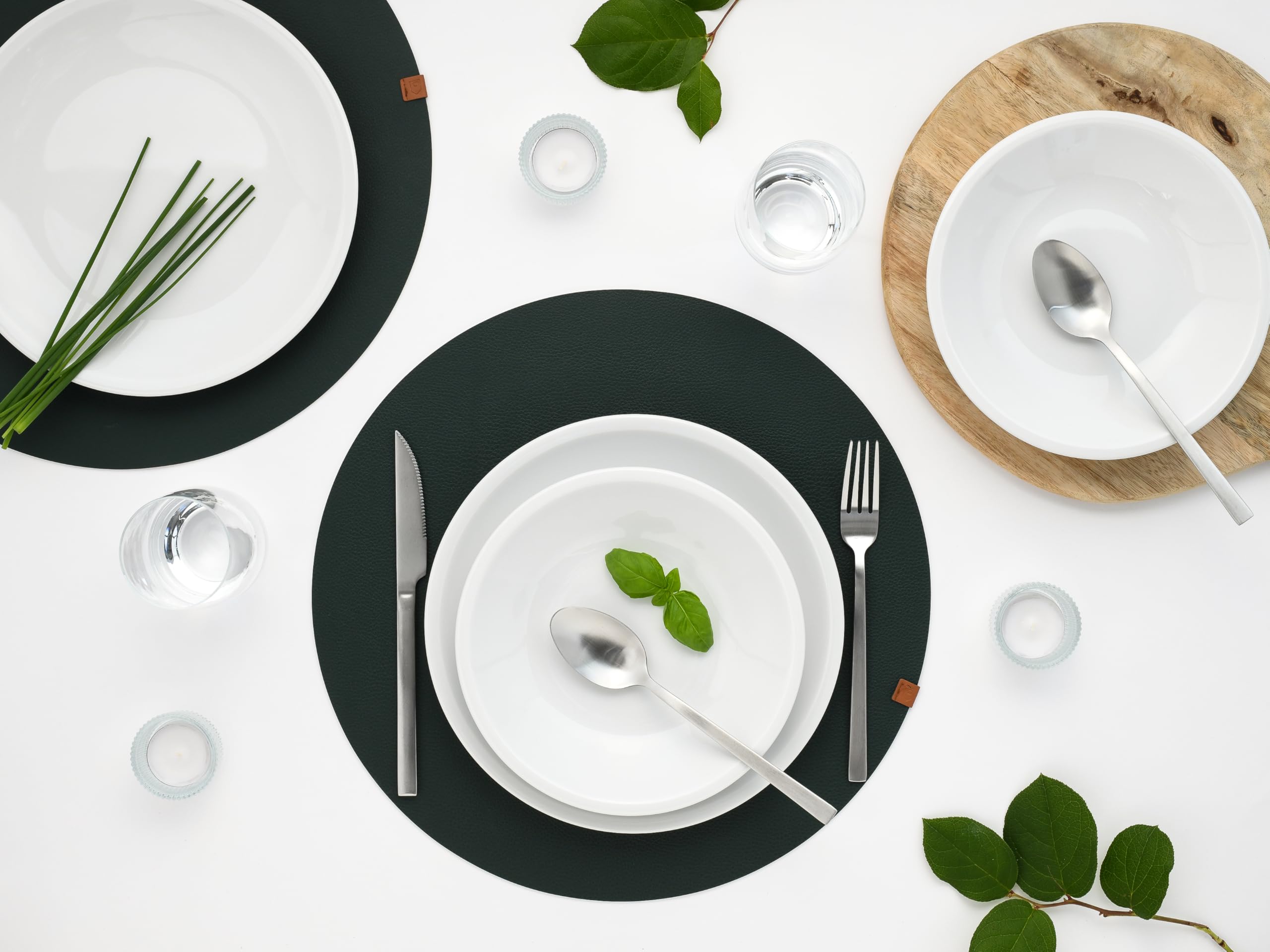 CreaTable, 24649, Serie Milano, 18-teiliges Geschirrset für 6 Personen