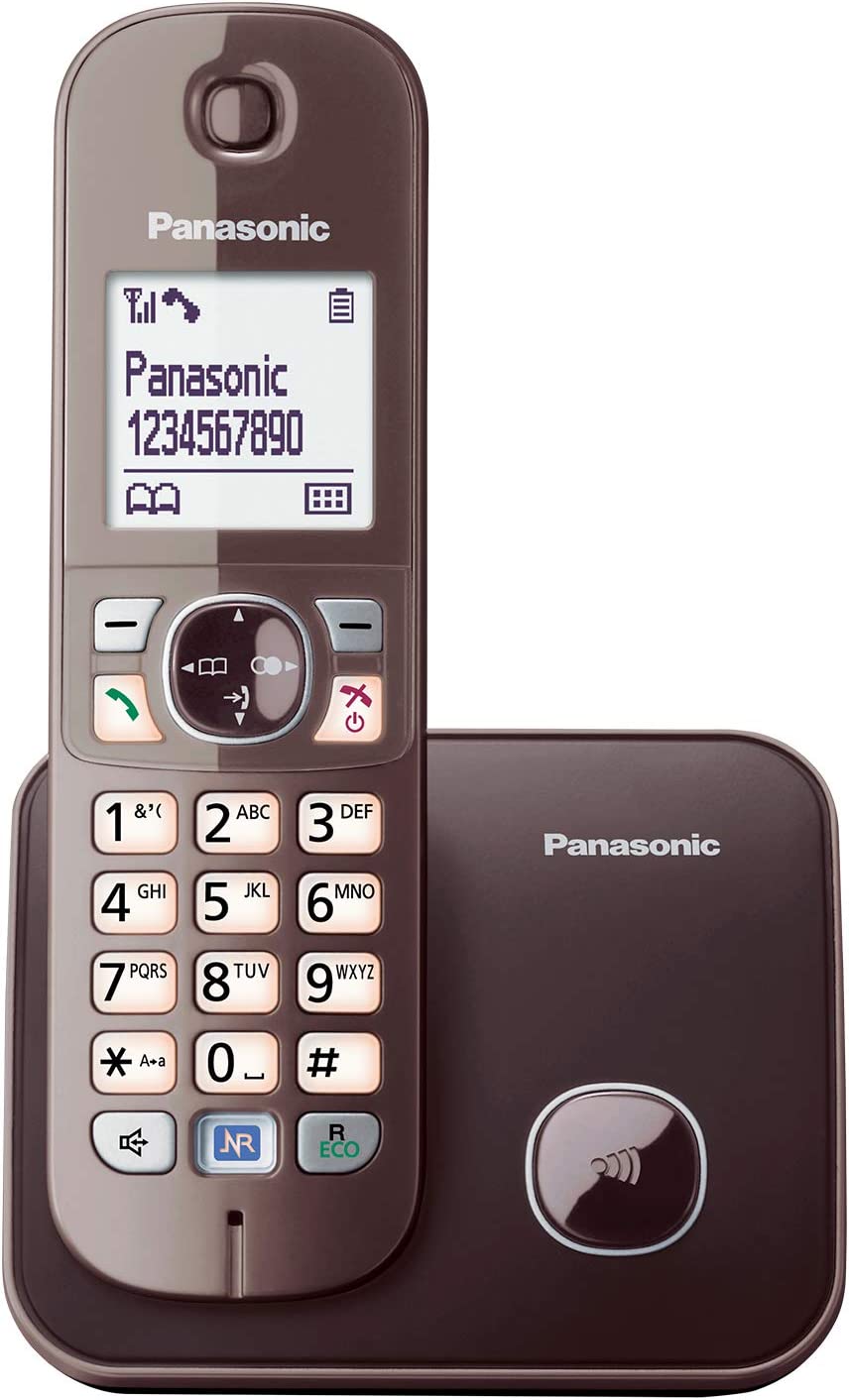Panasonic KX-TG 6811 GA mocca-braun Schnurloses Telefon