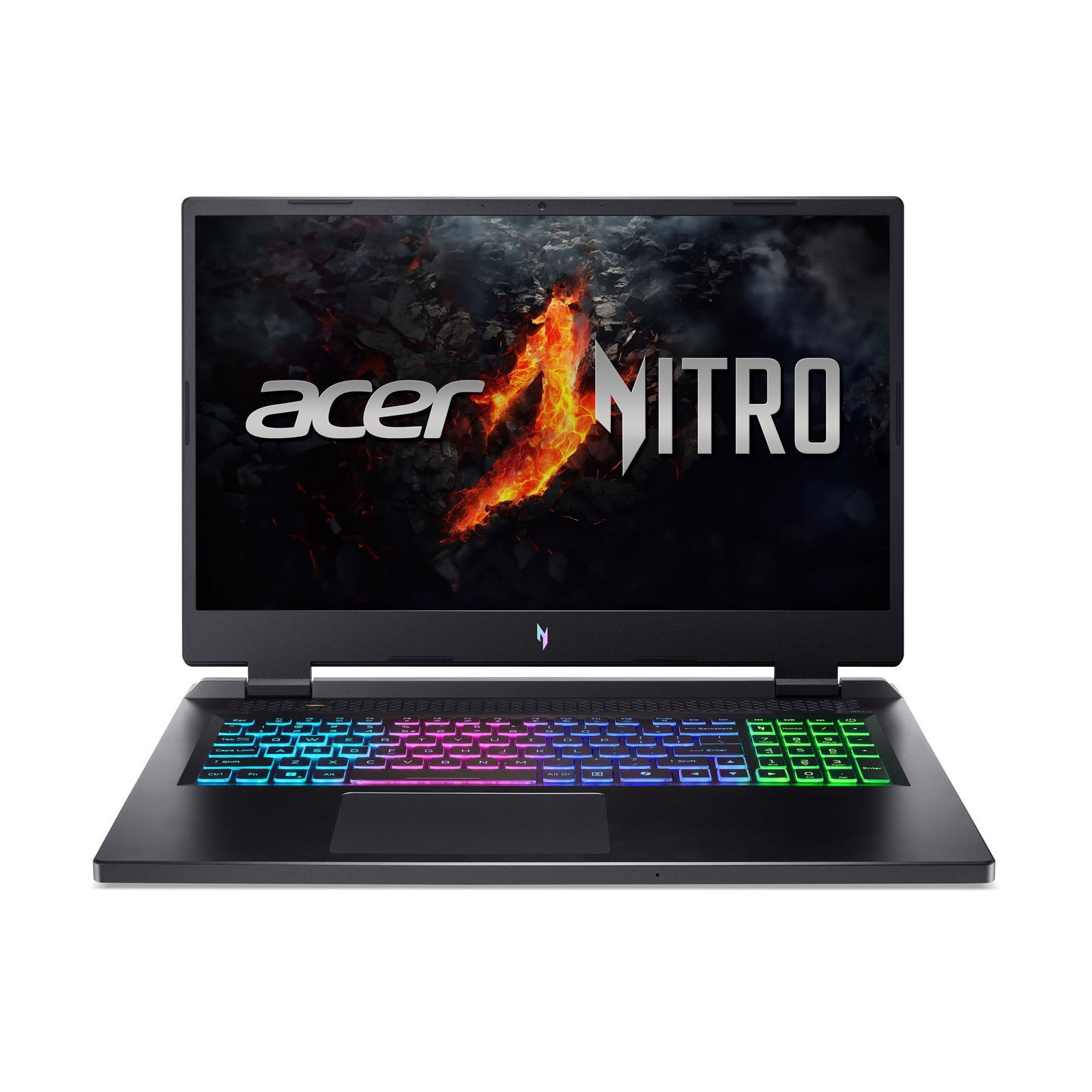 ACER Gaming-Notebook Nitro 17 (AN17-42-R4GJ), 17,3 Zoll, Copilot+, QHD, IPS, 165Hz, Ryzen 9 8945HS, 16GB, 1TB, RTX 4070 (NH.QP9EG.009, Obsidian Black)