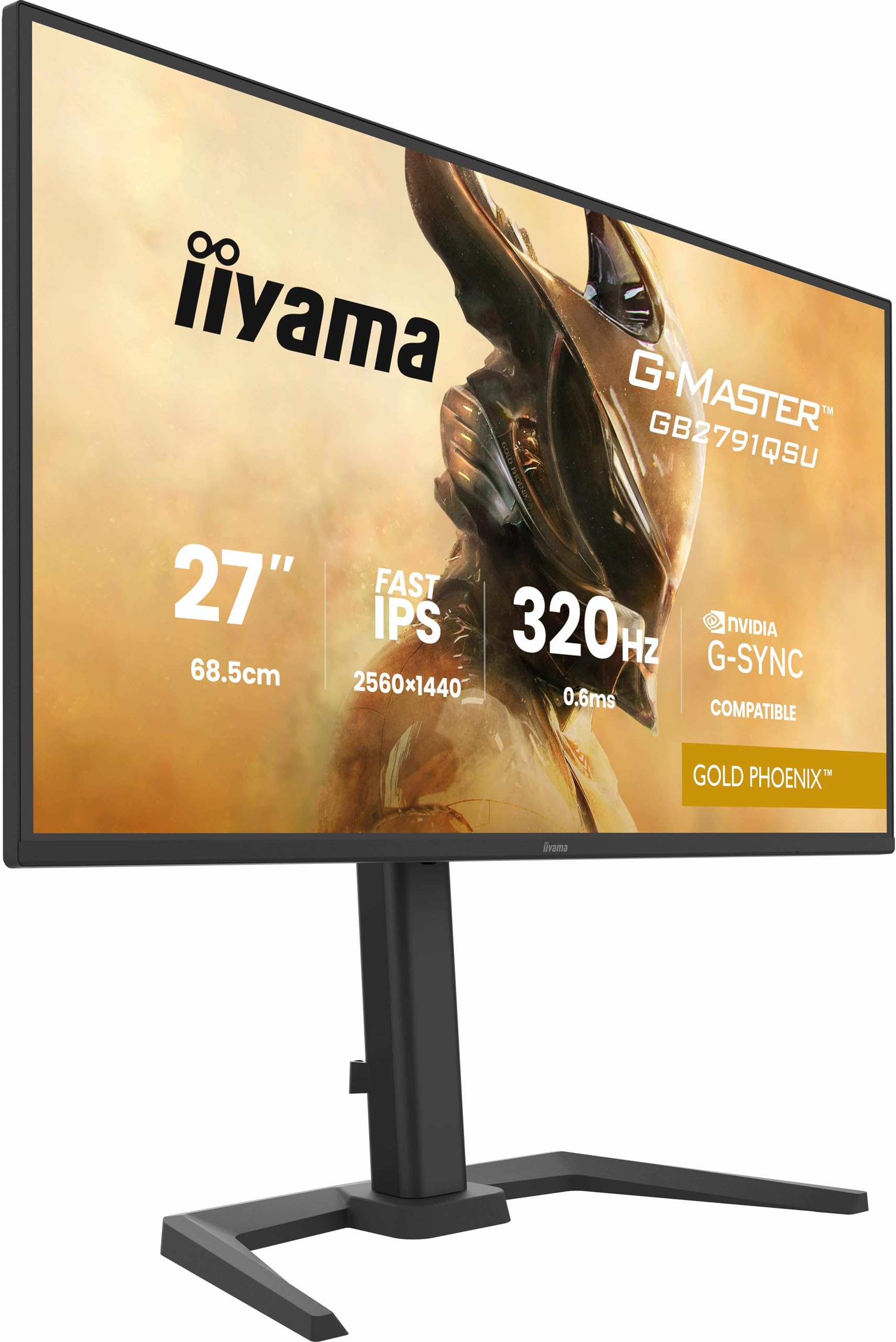 iiyama G-Master Gold Phoenix GB2791QSU-B1 68,5cm 27" Fast IPS LED Gaming Monitor