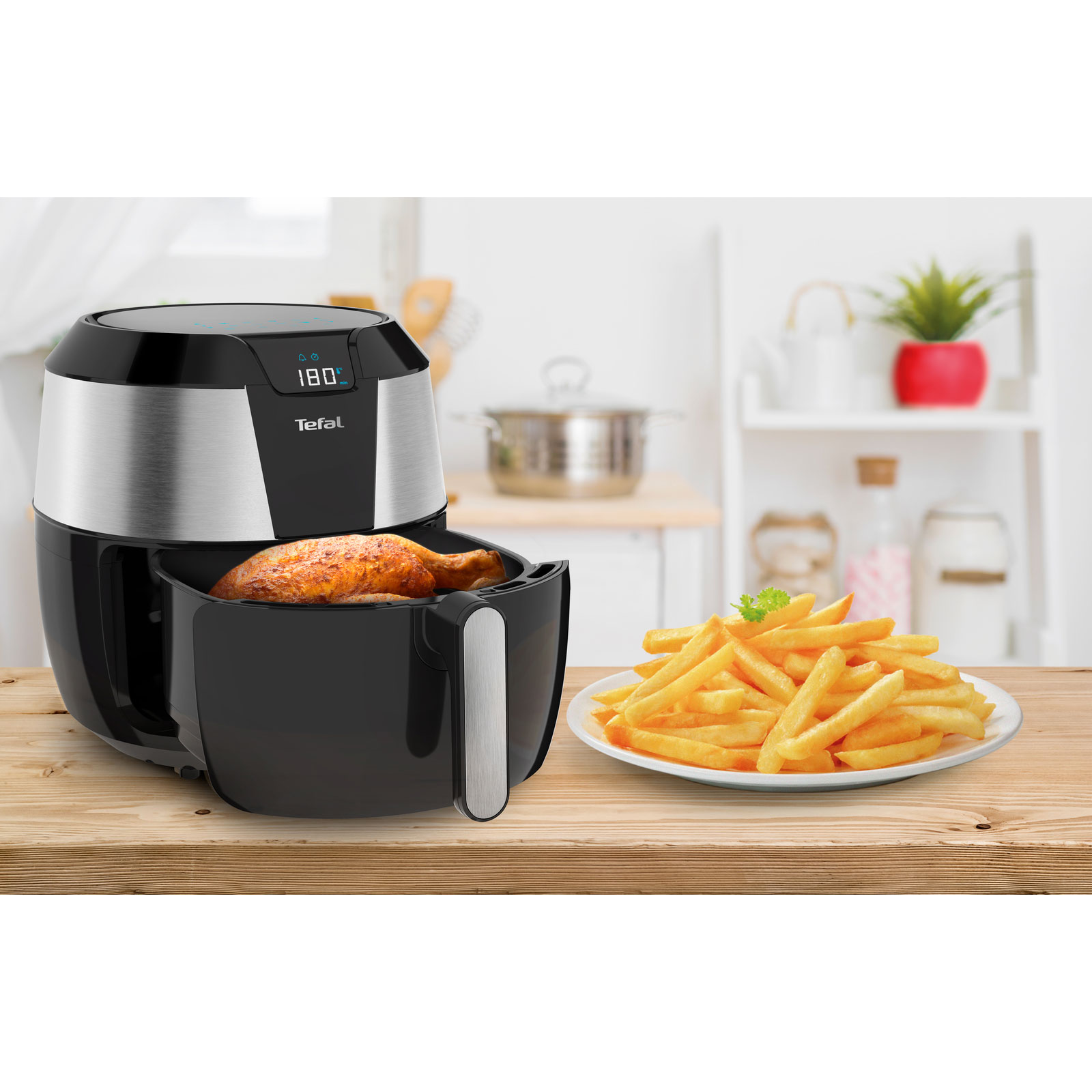 Tefal EY701D15 EASY FRY XXL Heißluftfritteuse Fritteuse 5,6 L Air Fryer