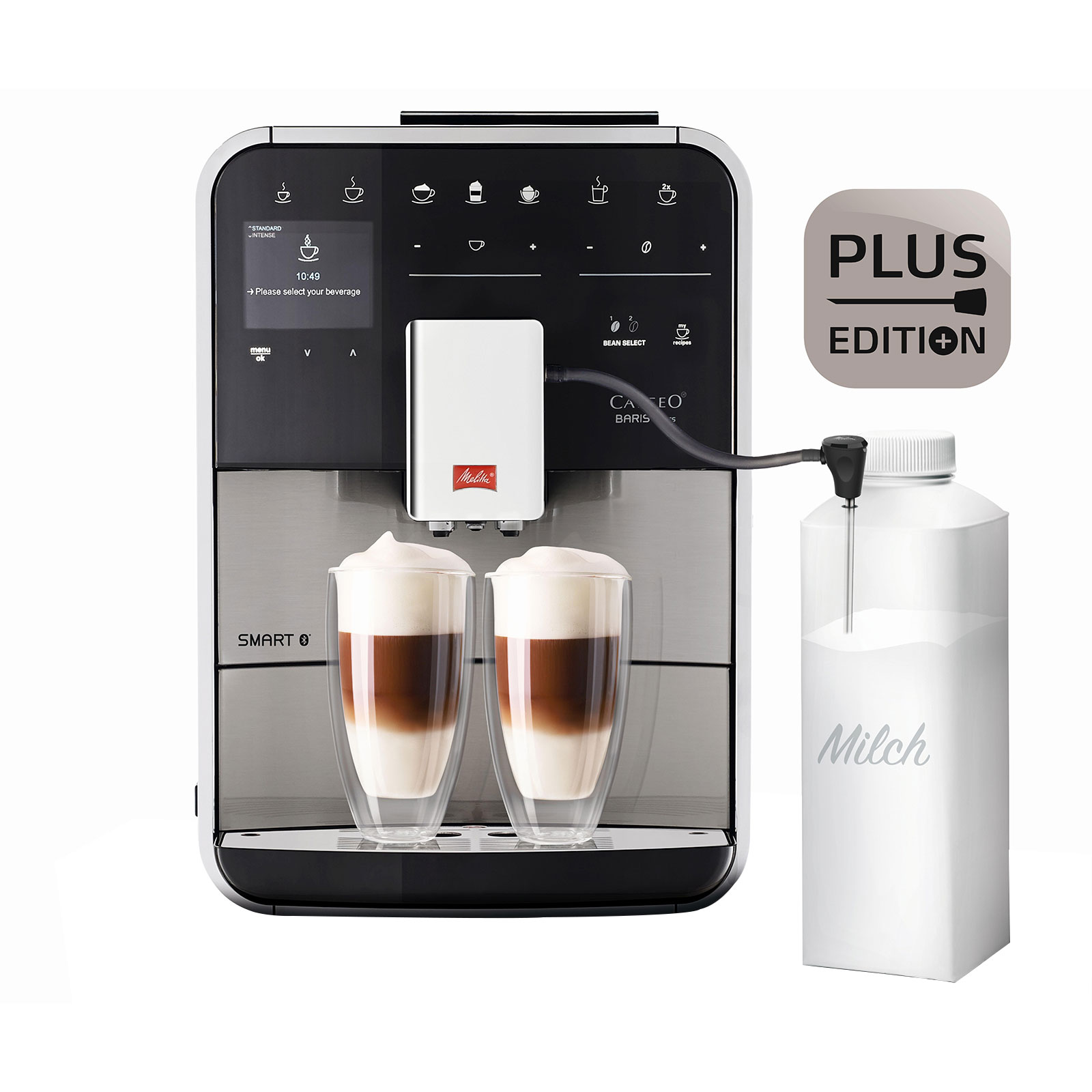 Melitta F86/0-400 Caffeo Barista TS Smart Plus Kaffeevollautomat schwarz/Edelstahl