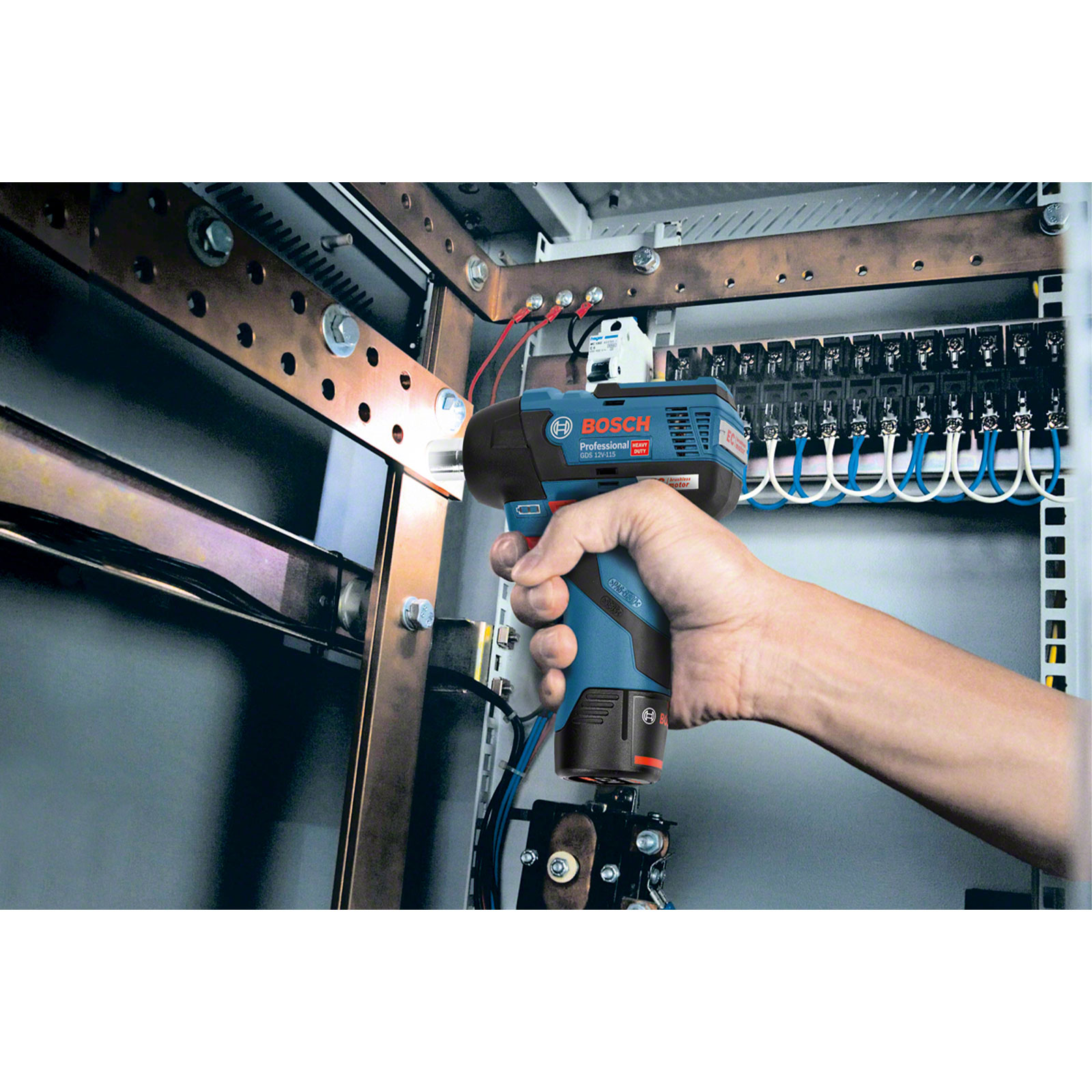 Bosch Professional Akku-Drehschlagschrauber GDS 12V-115, Solo Version Bosch Professional Akku-Drehschlagschrauber GDS 12V-115, Solo Version