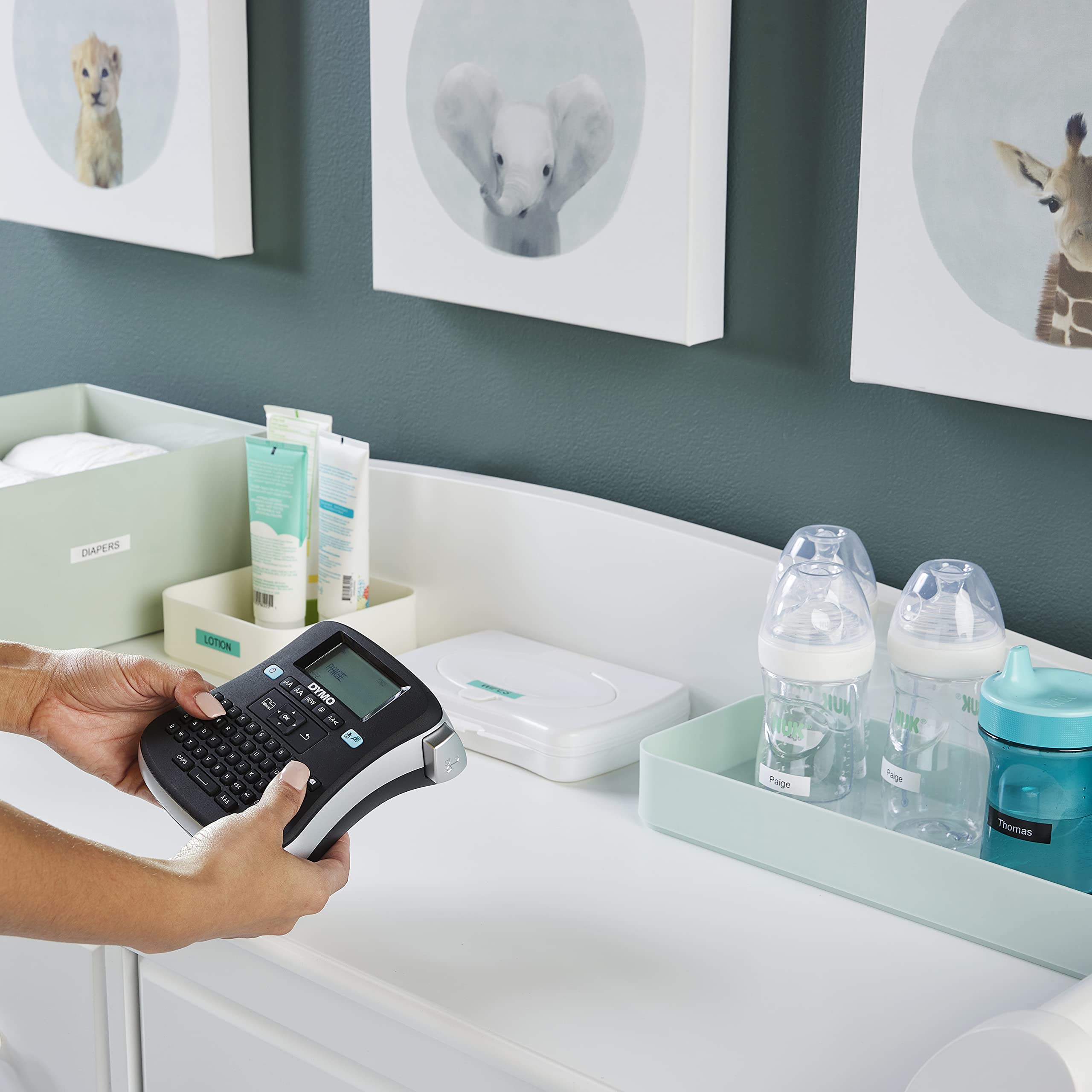 Dymo LabelManager 210D+ im praktischen Koffer QWERTY Beschriftungsgerät Dymo LabelManager 210D+ im praktischen Koffer QWERTY Beschriftungsgerät