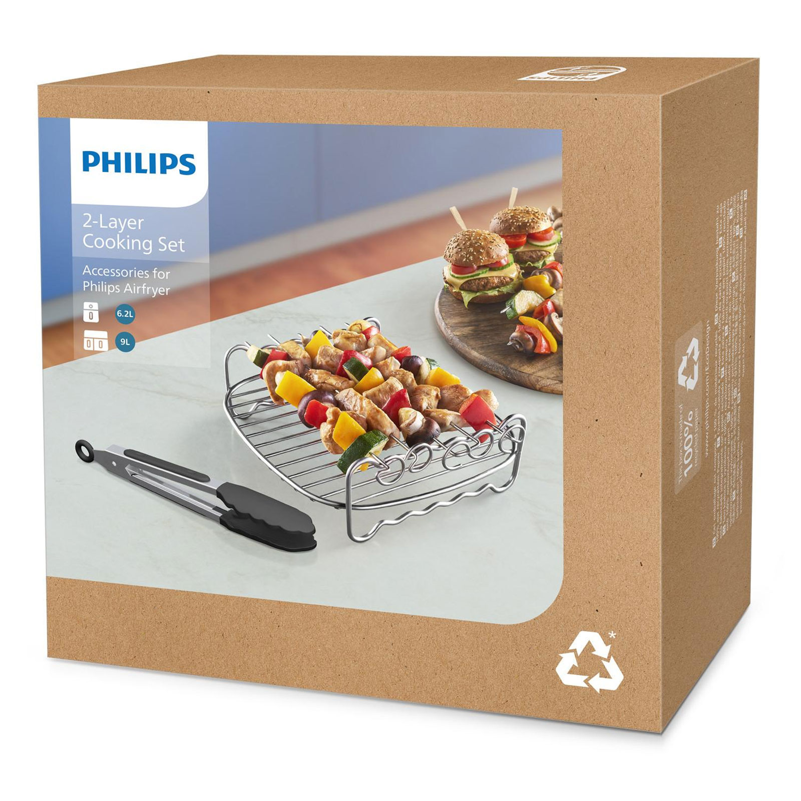 Philips HD9920/00 Grillrost zum Kochen auf 2 Ebenen