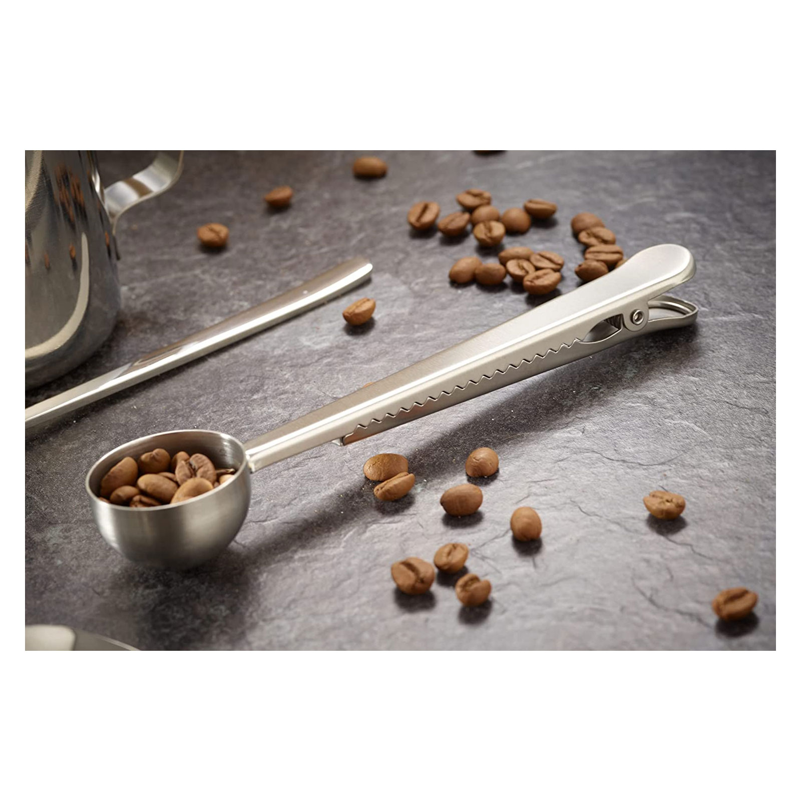 Echtwerk EW-BA-3501  Kaffeezubehör-Set 23tlg, 350 ml, silber