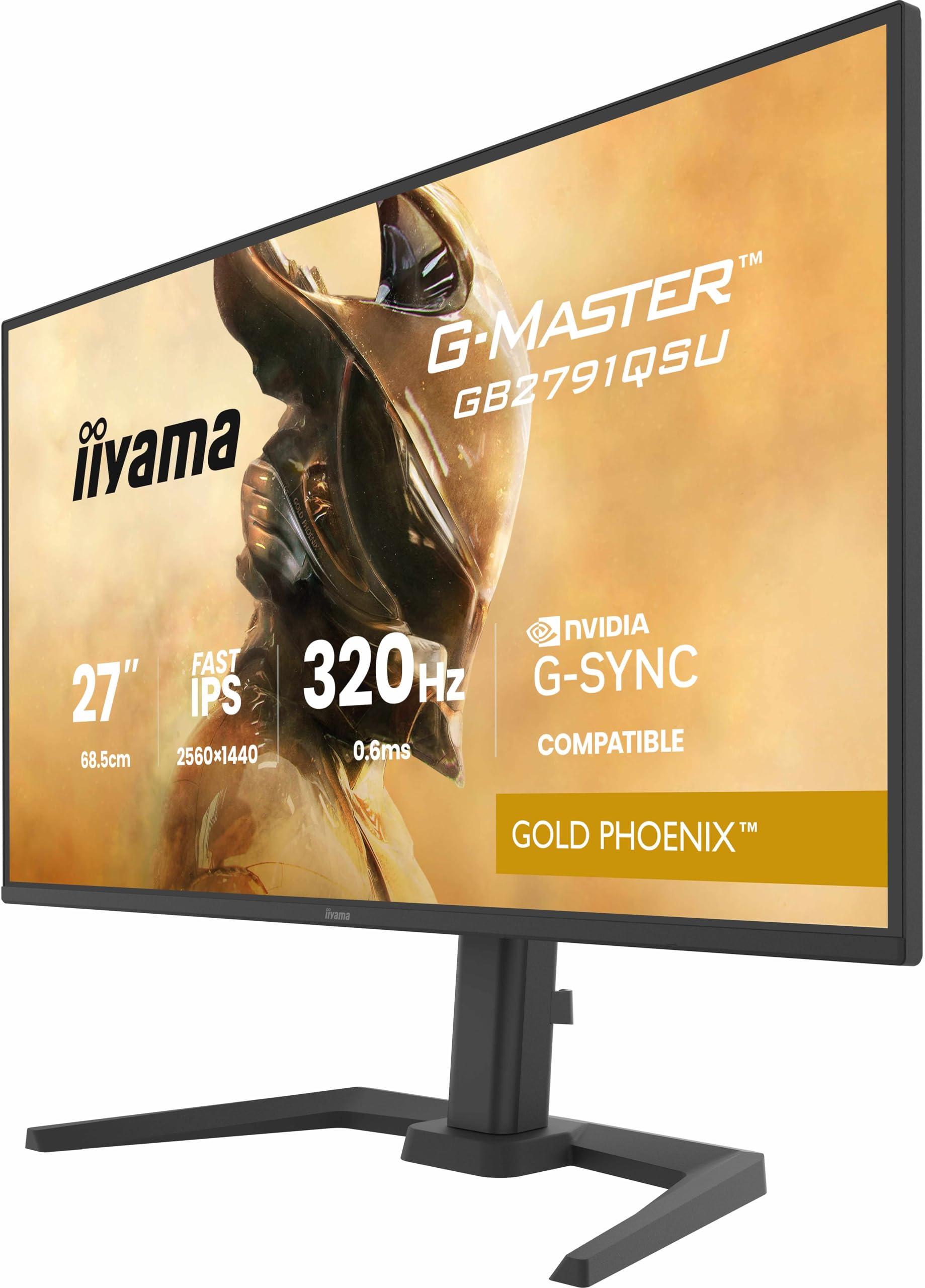 iiyama G-Master Gold Phoenix GB2791QSU-B1 68,5cm 27" Fast IPS LED Gaming Monitor