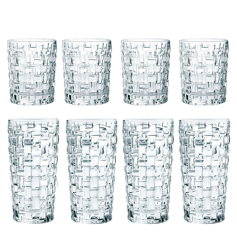 Nachtmann Bossa Nova Whiskey & Longdrink Becher Set 8tlg