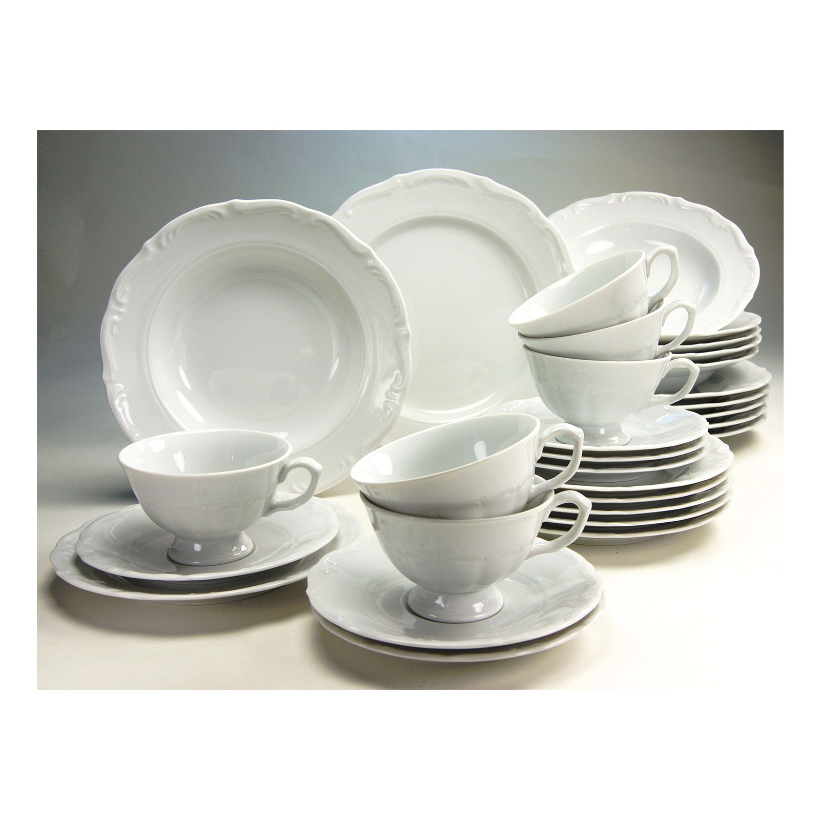 CreaTable, 16135, Serie MARIA THERESIA, Kombiservice 30 teilig