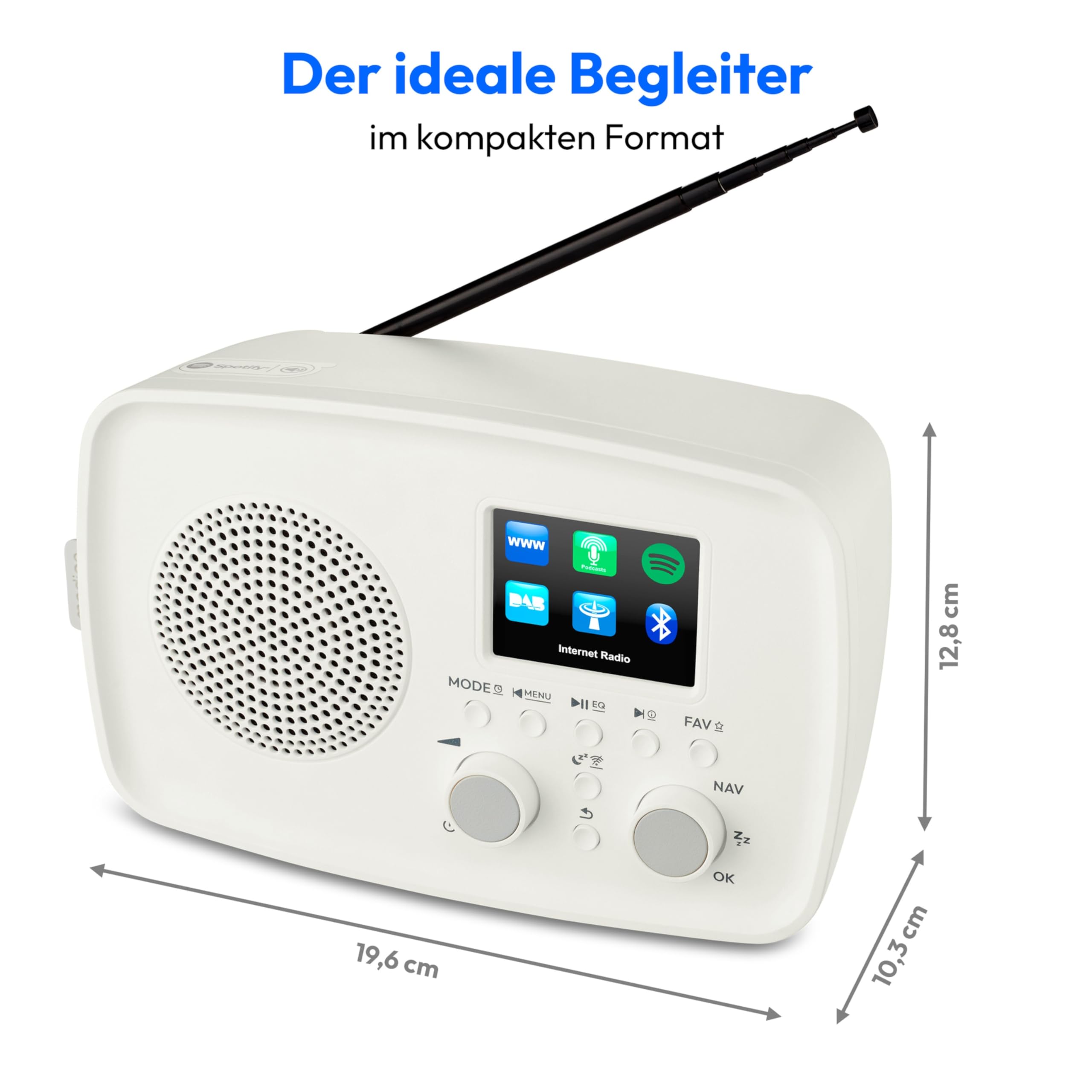MEDION Internetradio mit DAB+ Life IRE-1
