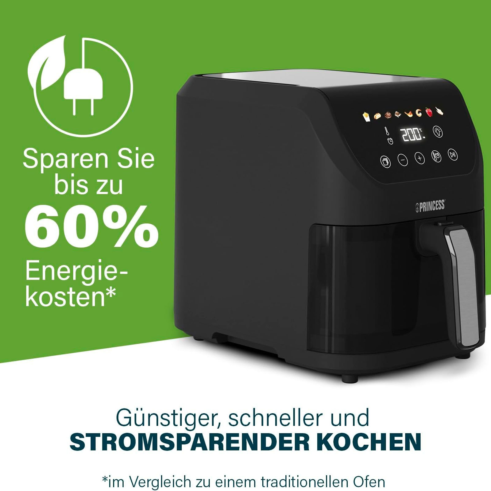 PRI 182476 SlimFry 8L Heißluft