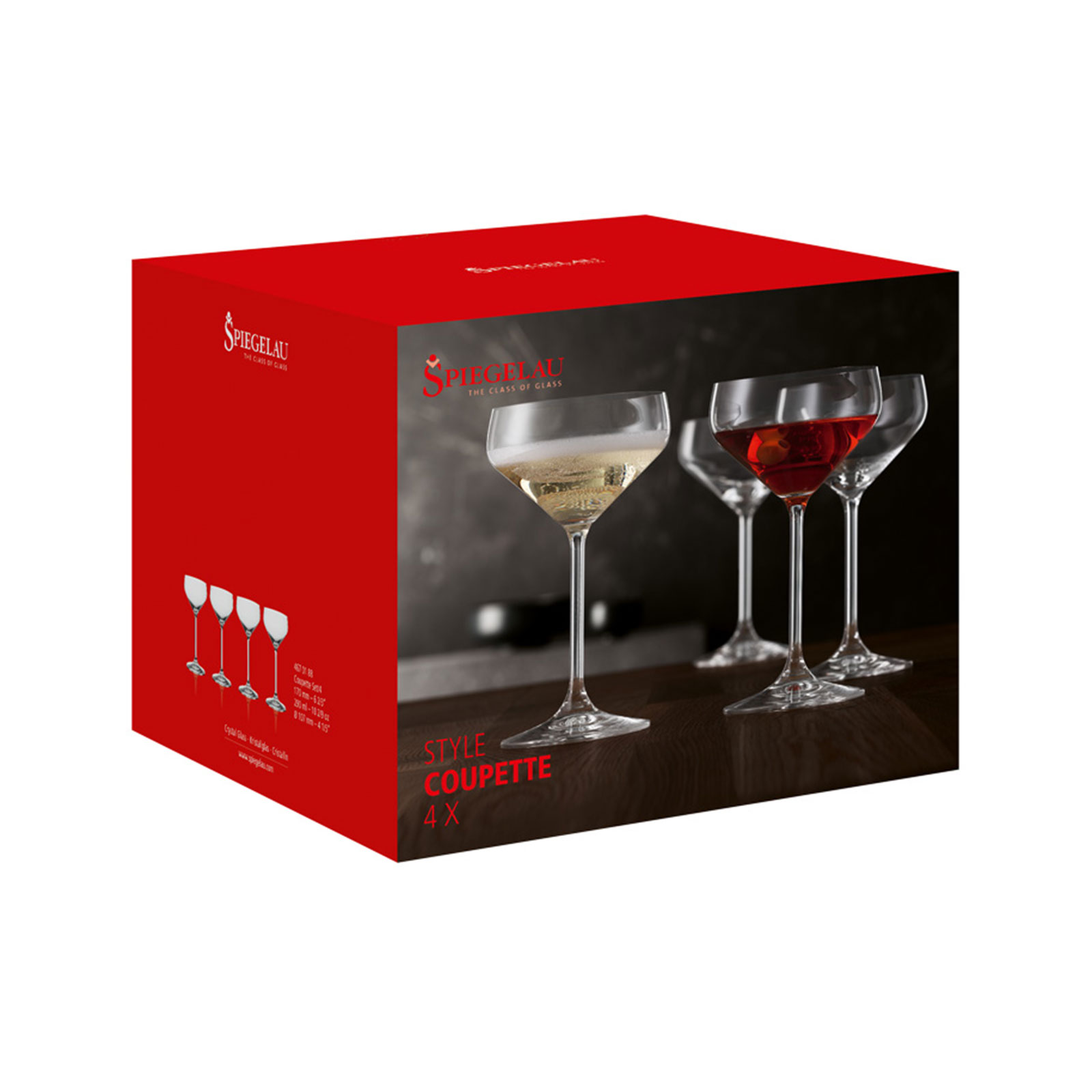 Spiegelau Style Coupette, 4er-Set 4670188