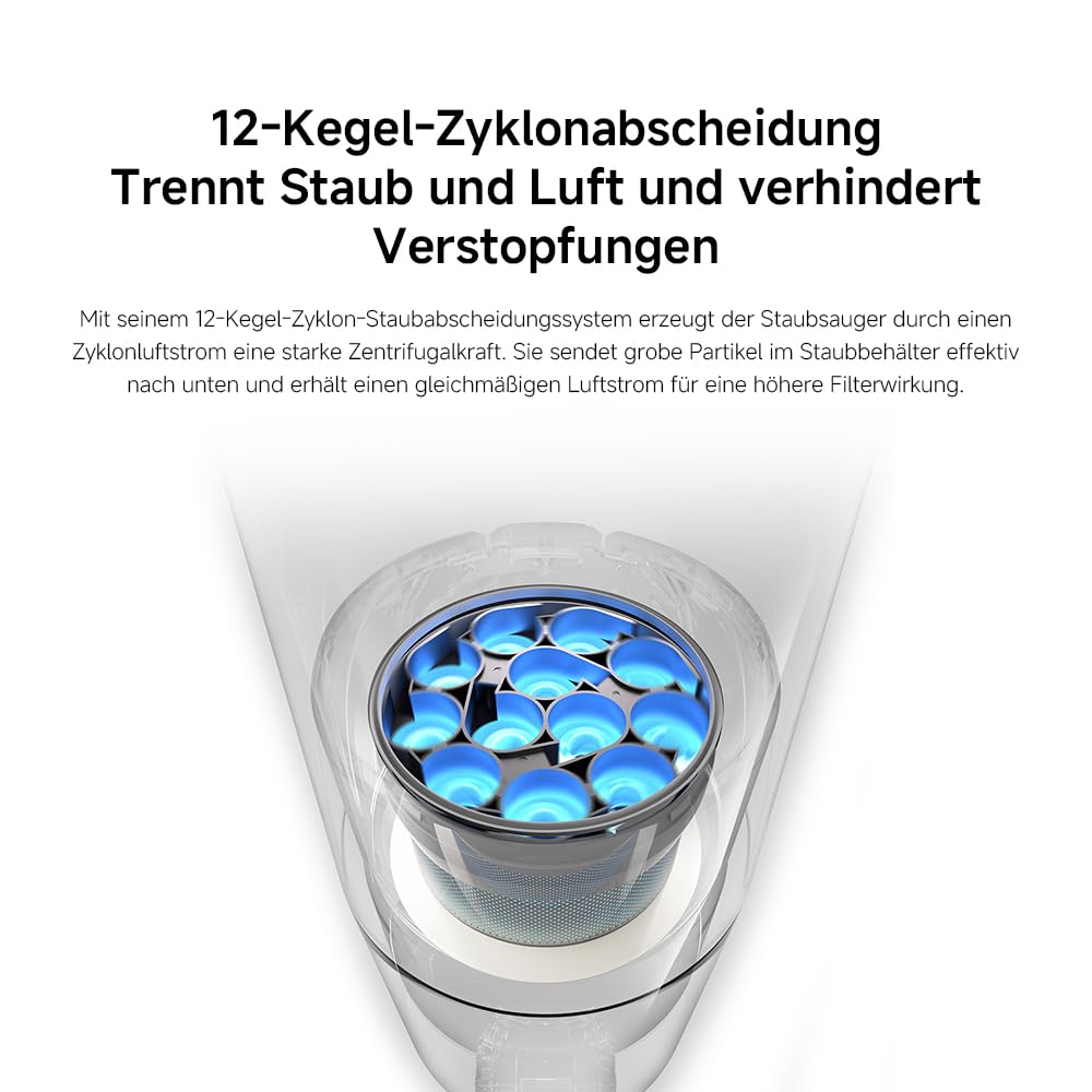 XIAOMI Vacuum Cleaner G20 Staubsauger Kabellos, 25.000PA