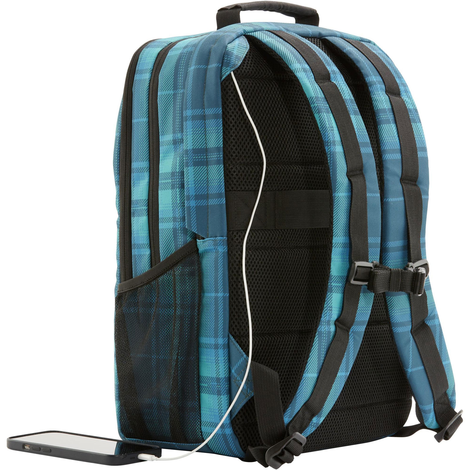 HP Campus XL Rucksack, Tartan Plaid (16,1 Zoll, Regenschutz, 7J594AA)