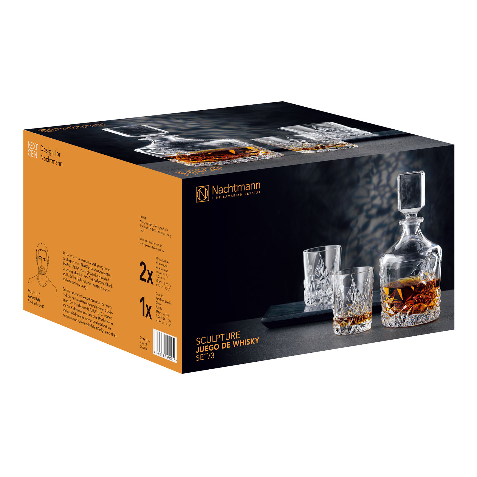 Nachtmann Sculpture Whisky 3er Set