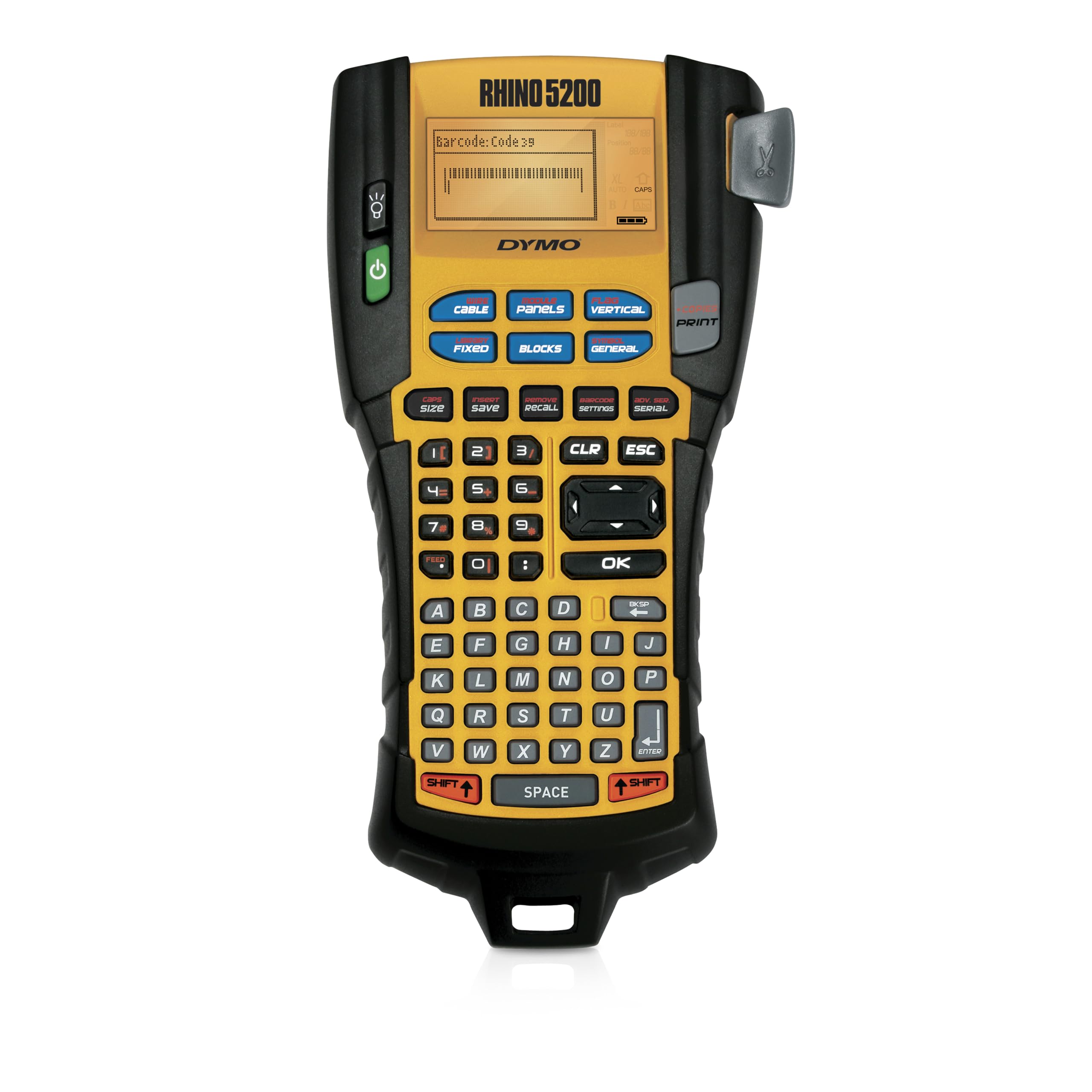 Dymo Rhino 5200 im stabilen Hartschalenkoffer Etikettendrucker